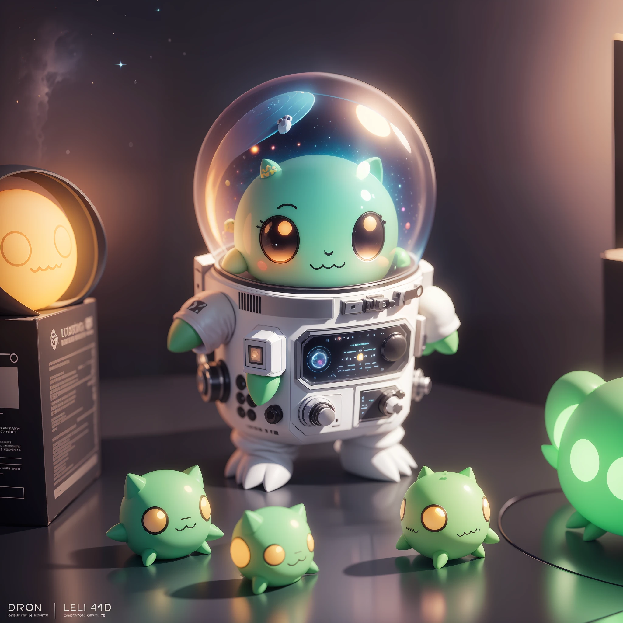 Super Cute SCP Foundation Little Monster Full Body 3D Drawing, 1 Cute and Happy, C4D, Pop Matt Blind Box, Glow Bubble, Toy, Solid Color Background, Chibi, Fluorescent Translucency, Glow Body, Kawaii, Little Monster, (((Spacesuit))), Reference Sheet, POP Mart Blind Box, Pixar, Intricate Details, 3D Rendering, Blender, OC Renderer, Foll Body Reference Sheet, Dribble, High details, 8k, studio lighting, , petite, child, chibi, standard definition characters: 1.1, magic space warehouse background