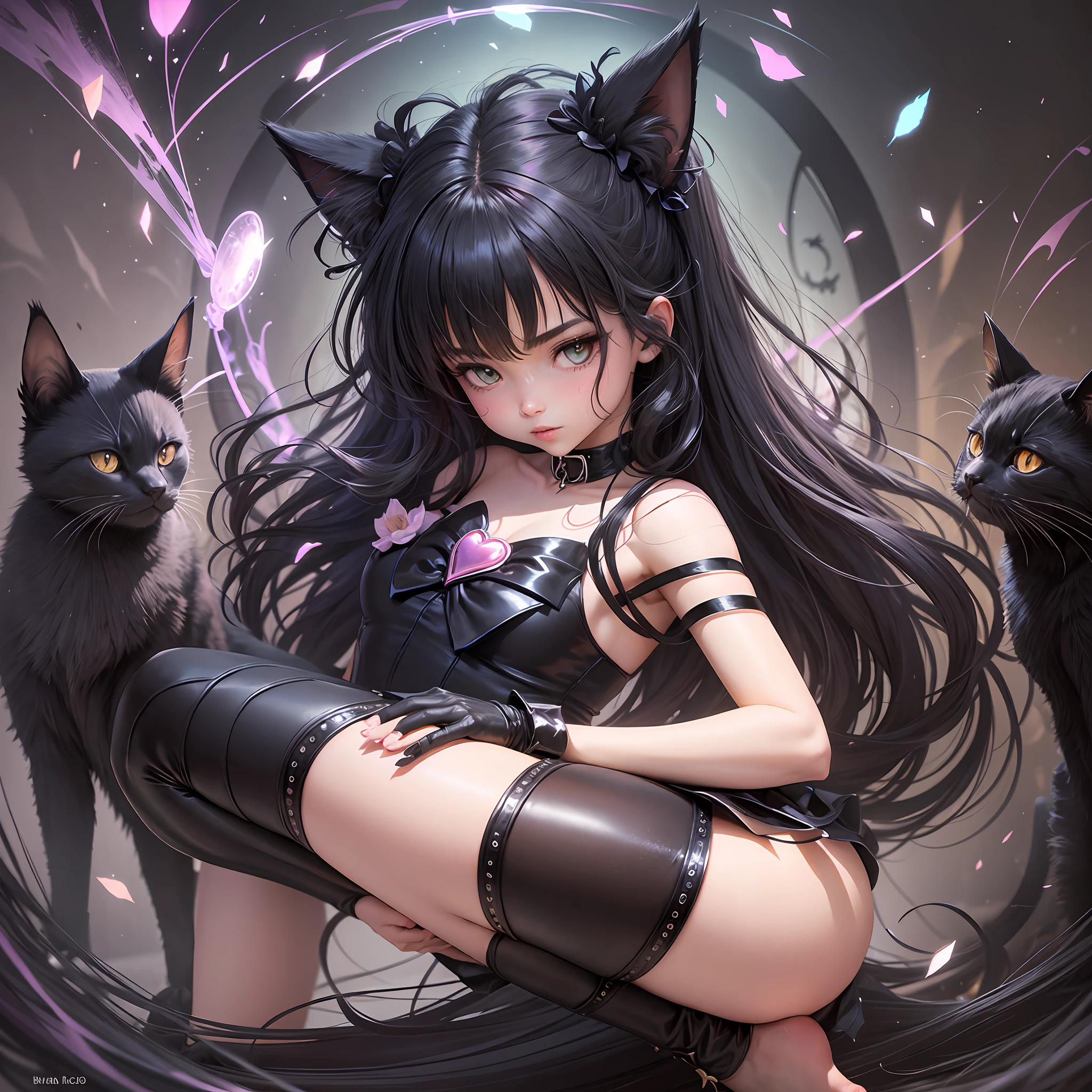 Black Cat and Magical Girl --auto --s2