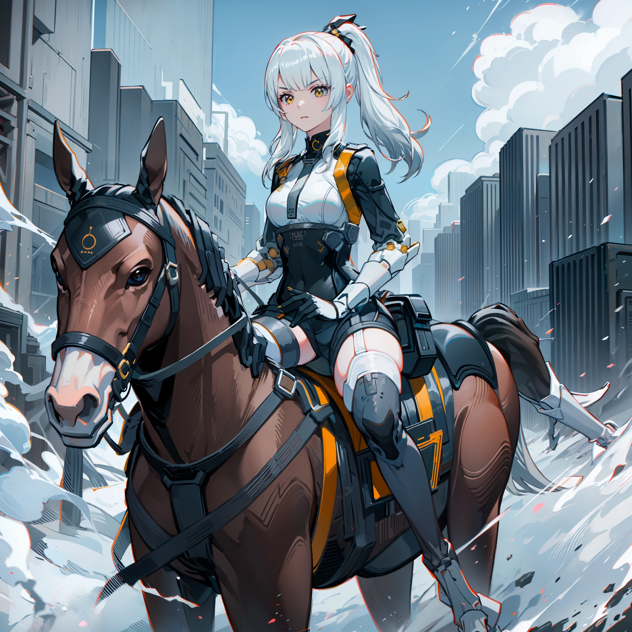 Girl on horseback,saddle,Hold the reins in your hand