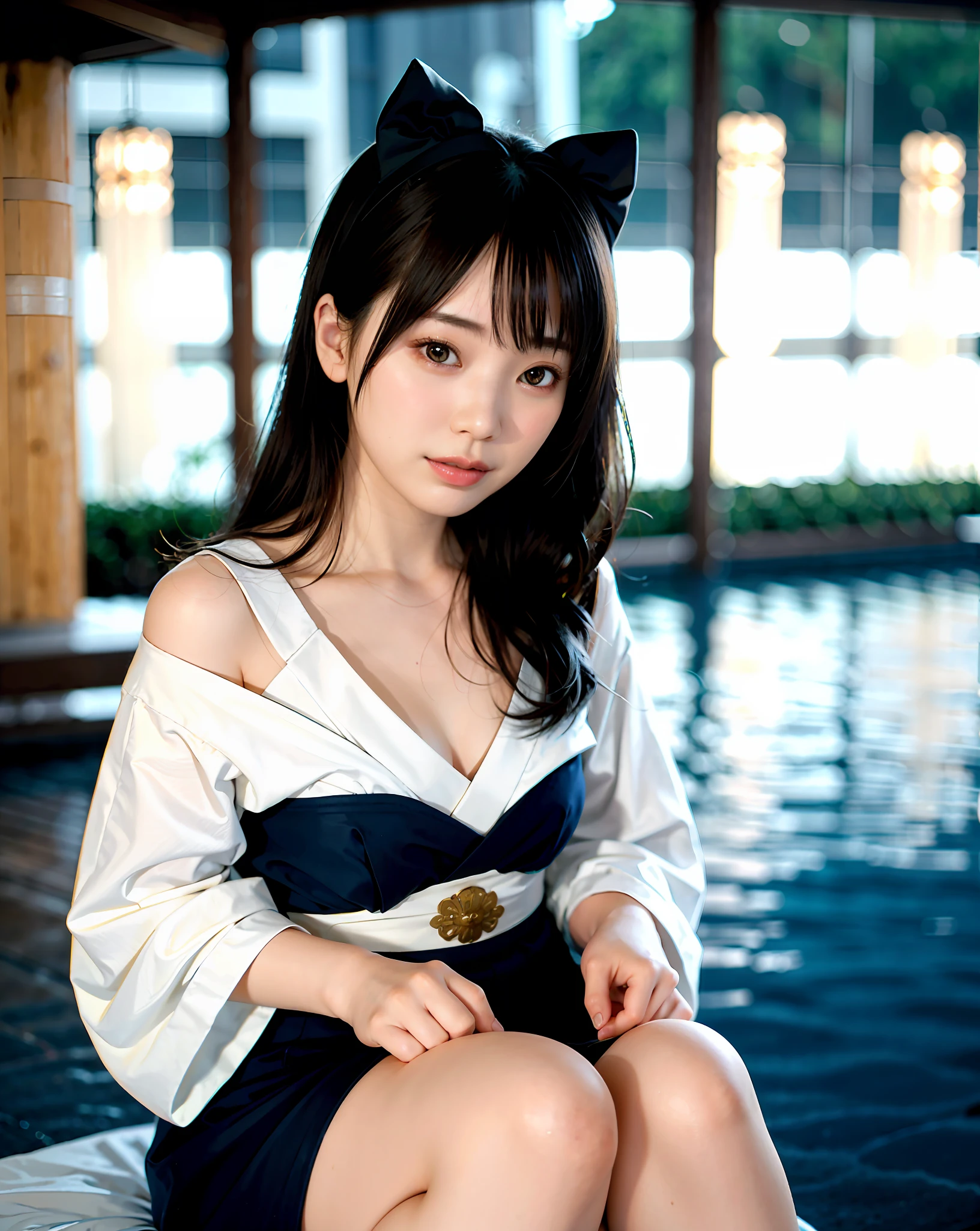 Masterpiece, (Super Detailed), Theme, Geisha, Lake, Japanese Castle, Most Quality, Solo Focus, (lean: 1.04), Full Body, Intricate., Lee Jeffries Nikon D850 Film Image Bank 4 cameras kodak portra 400 f1.6 lens rich colors realistic texture hyper realistic cinematic lighting unrealistic engine trends on artstation cinestill 800 (vignette: 1.3), Filmgrain