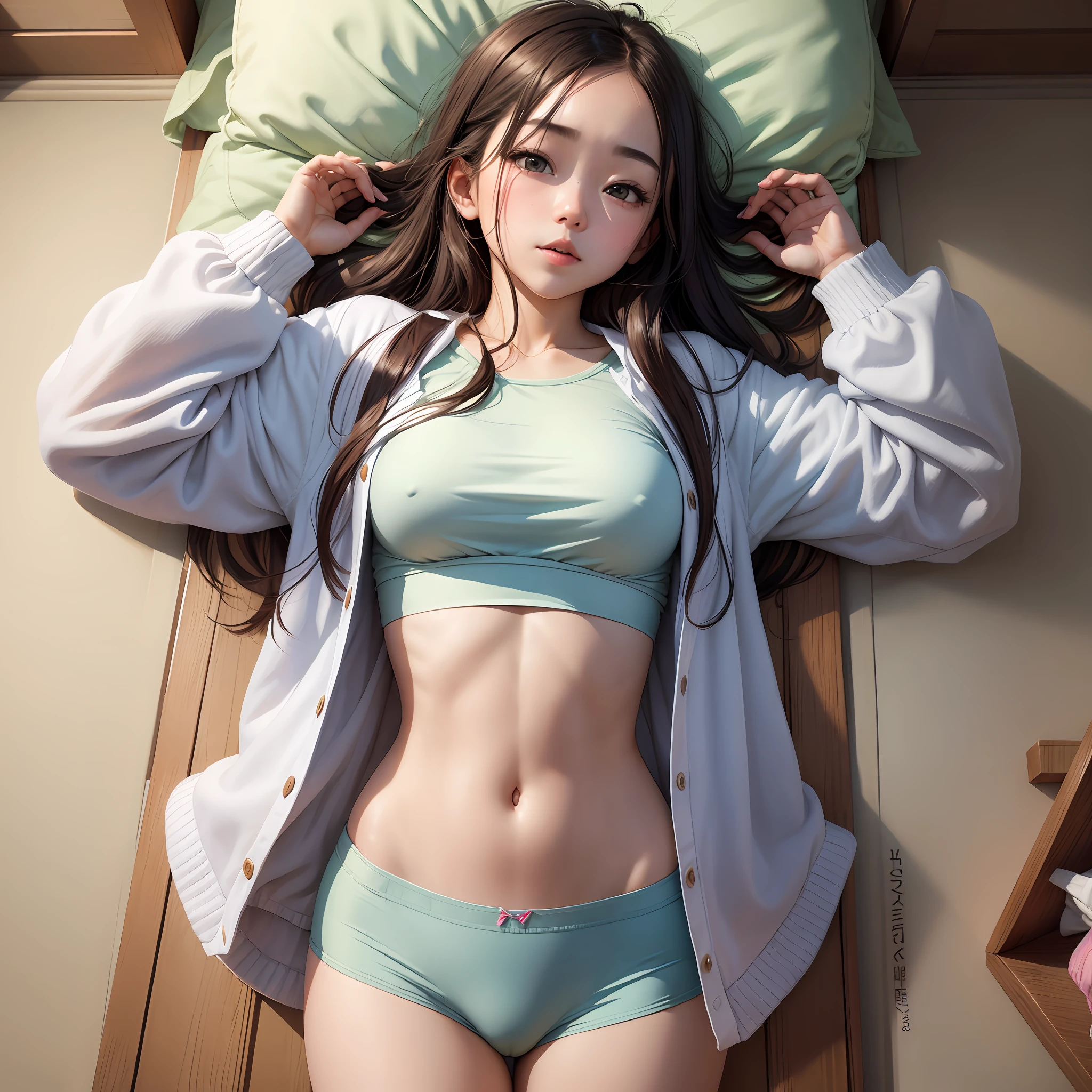 Girl changing clothes、full entire body、underwear --auto --s2