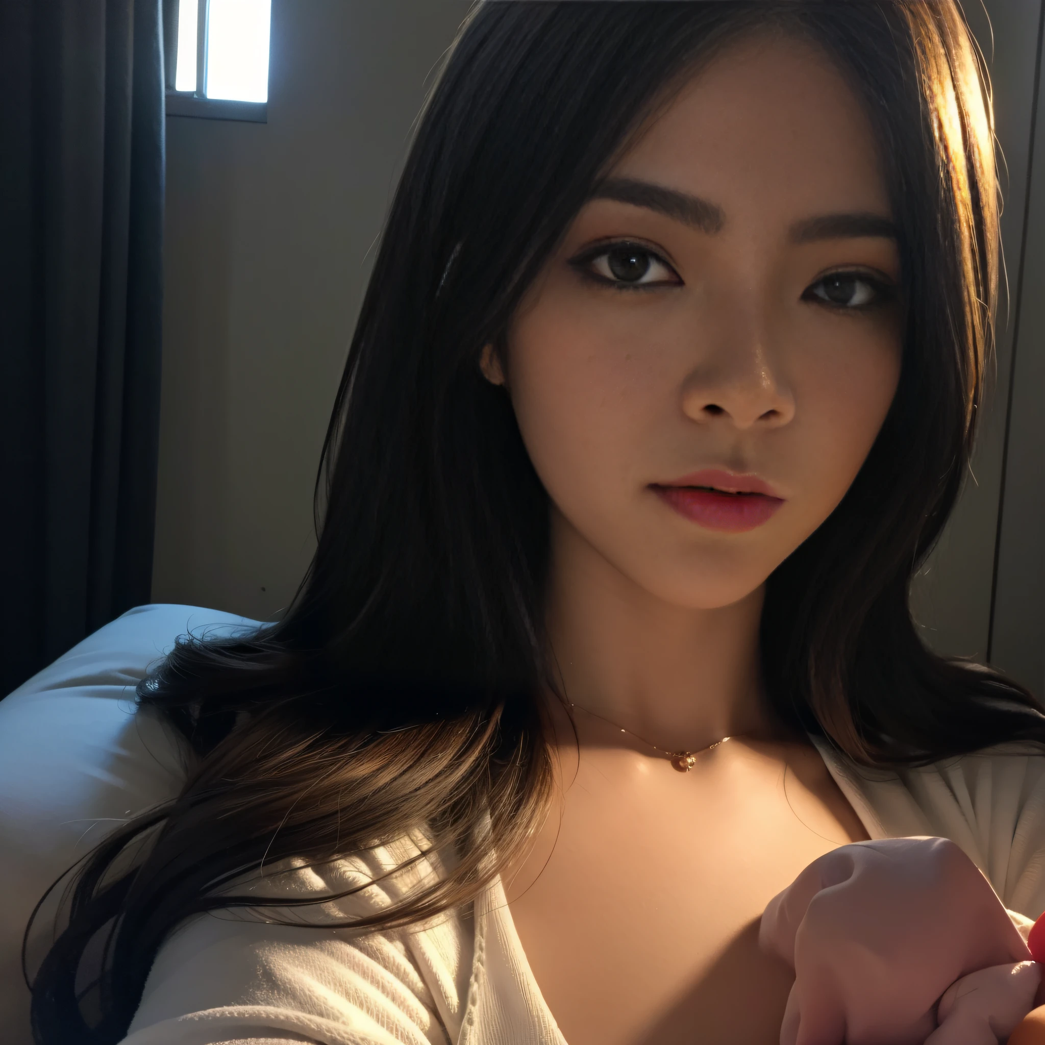 best quality, masterpiece, (photorealistic:1.4), 1girl, close up, dramatic lighting