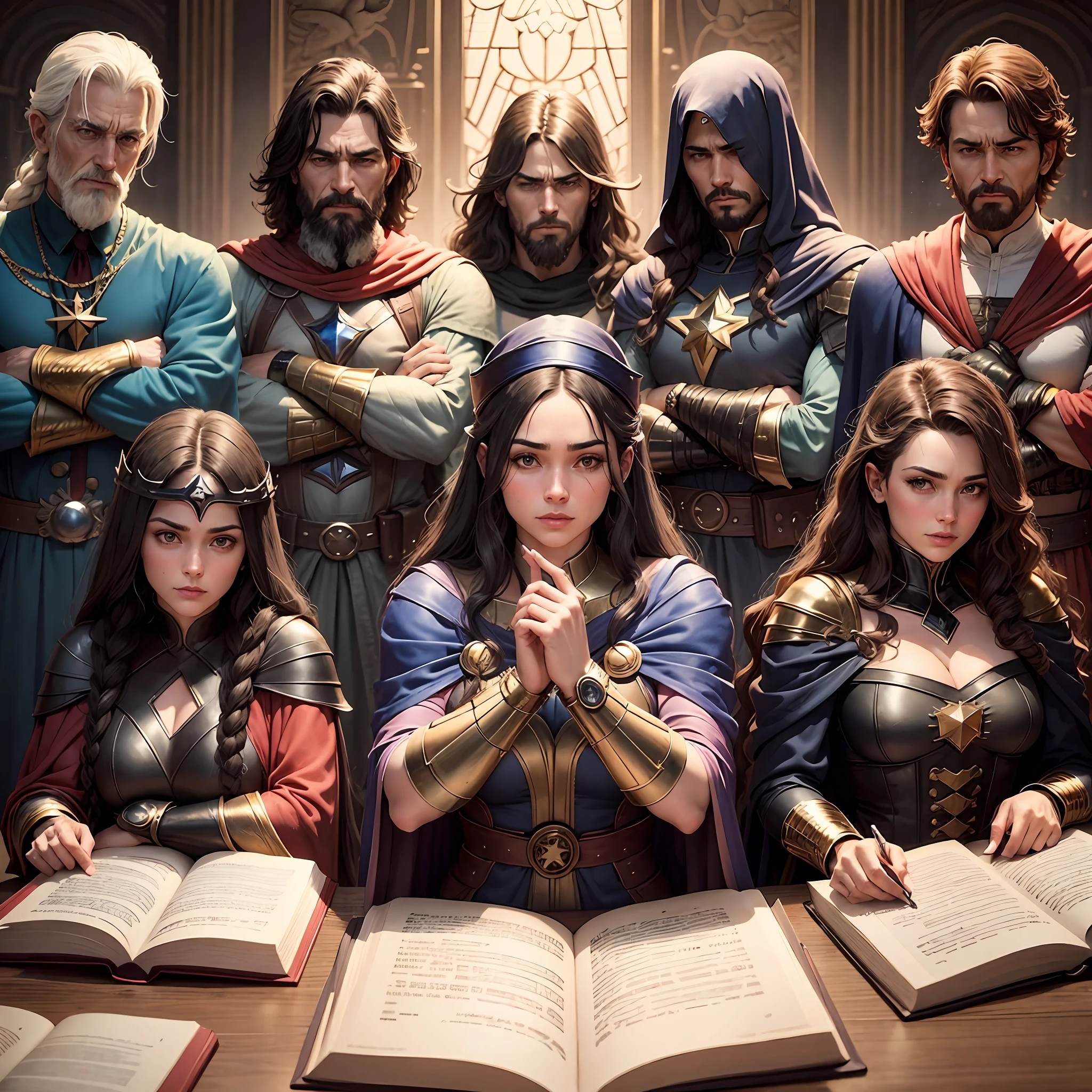 Era uma vez, in the Book of Judges, um monte de super-Unusual heroes! They didn't wear cloaks and masks, mas eram corajosos e cheios de poder. God chose ordinary people to be judges and help the people when they were in trouble. They were like the Avengers of the time!
