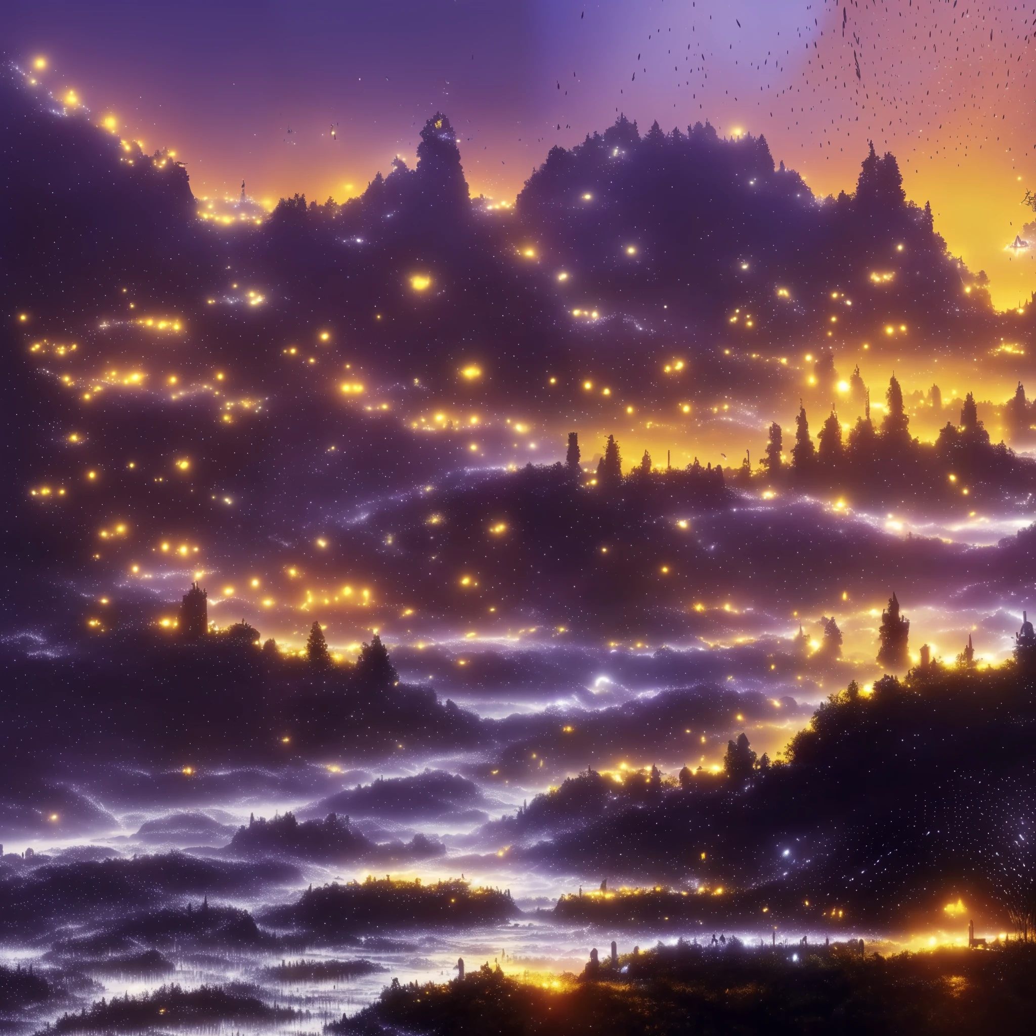 Computer, Extensive landscape ultra photography (general view, pbr brick wall, Patstina, Silhouettes, Shadows, Solo Spark, rotten barrel, Rags, firewood, river, Bridge arch), brick wall dirt, river(Detailed description of the brick wall, Bridge arch, river, rotten barrel, trio, Dark silhouettes), dirt, Stones, Board, (Detailed description), solo, Bonfire, barrel, Rags, fire, (Ultra-detailed), river, spray , mist (in detail), Reflection of the Night(1:3), Fireflies (1:3), BREAK production art, (Cold Light Source:1.2), darkly-gray, marshy, dark, violet, Lilac color, intricate details, volumetric lighting, реалестичное фентези BREAK (masterpiece:1.2), (Best Quality), 4k, ultra -detailed, (Dynamic composition: 1.4), Detailed, Colorful details, (Gloomy colors: 1.2), (Luminous lighting, atmospheric lighting), cold, gloomy, magic, --auto --s2