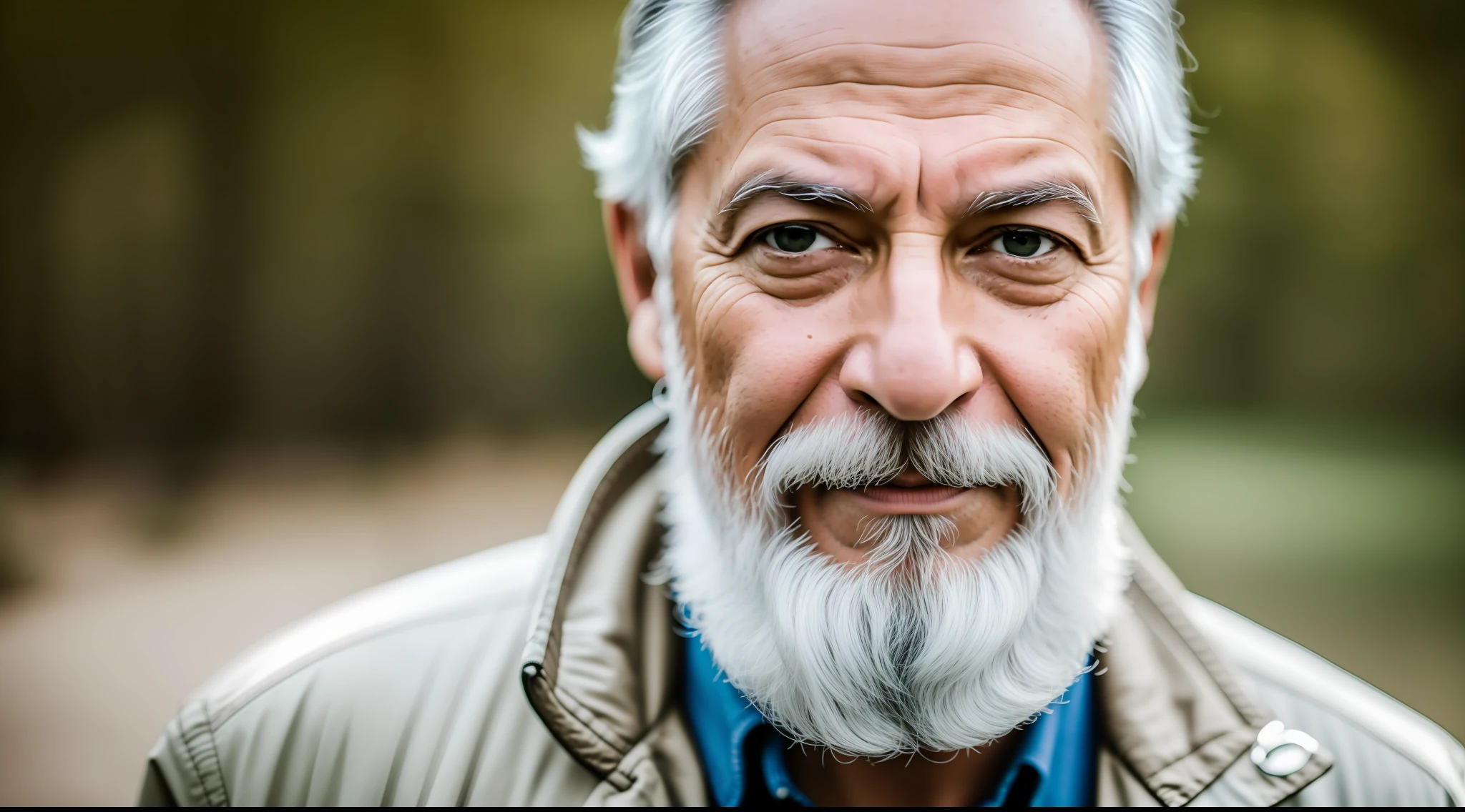 Foto RAW, retrato aproximado de homem de 45 anos em roupas solarpunk, corte de cabelo curto, pale skin, corpo esguio, fundo cidade solarpunk (pele altamente detalhada: 1.2), 8k uhd, dslr, lighting smooth, alta qualidade, Grain Film, Fujifilm XT3