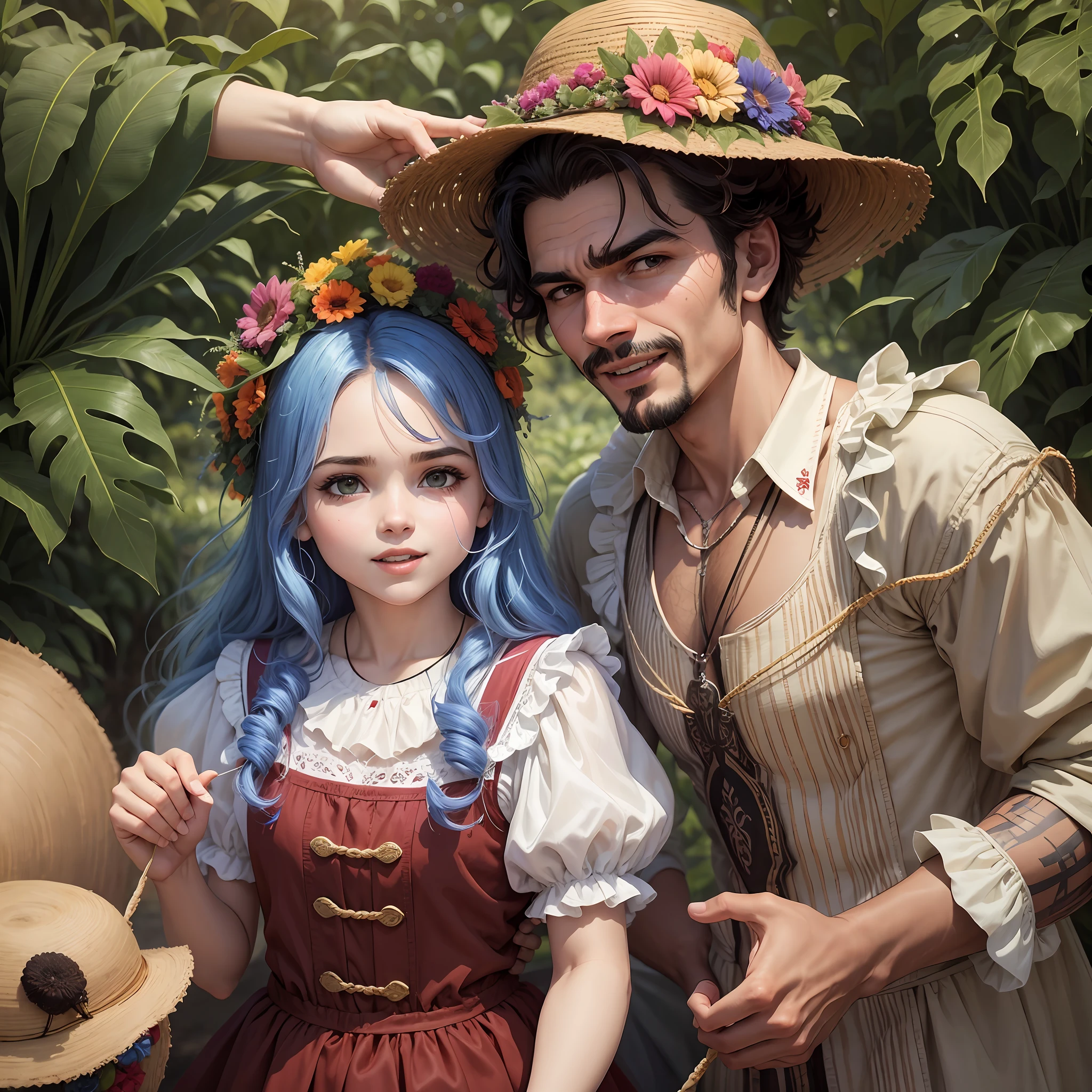 No livro de Rute, There's a really cool story about a fun harvest. Rute foi colher espigas no campo e conheceu um rapaz chamado Boaz. He was so kind and funny that he looked like a harvest clown! Boaz ficou impressionado com a bondade de Rute e a ajudou a colher ainda mais. Foi uma verdadeira festa no campo!