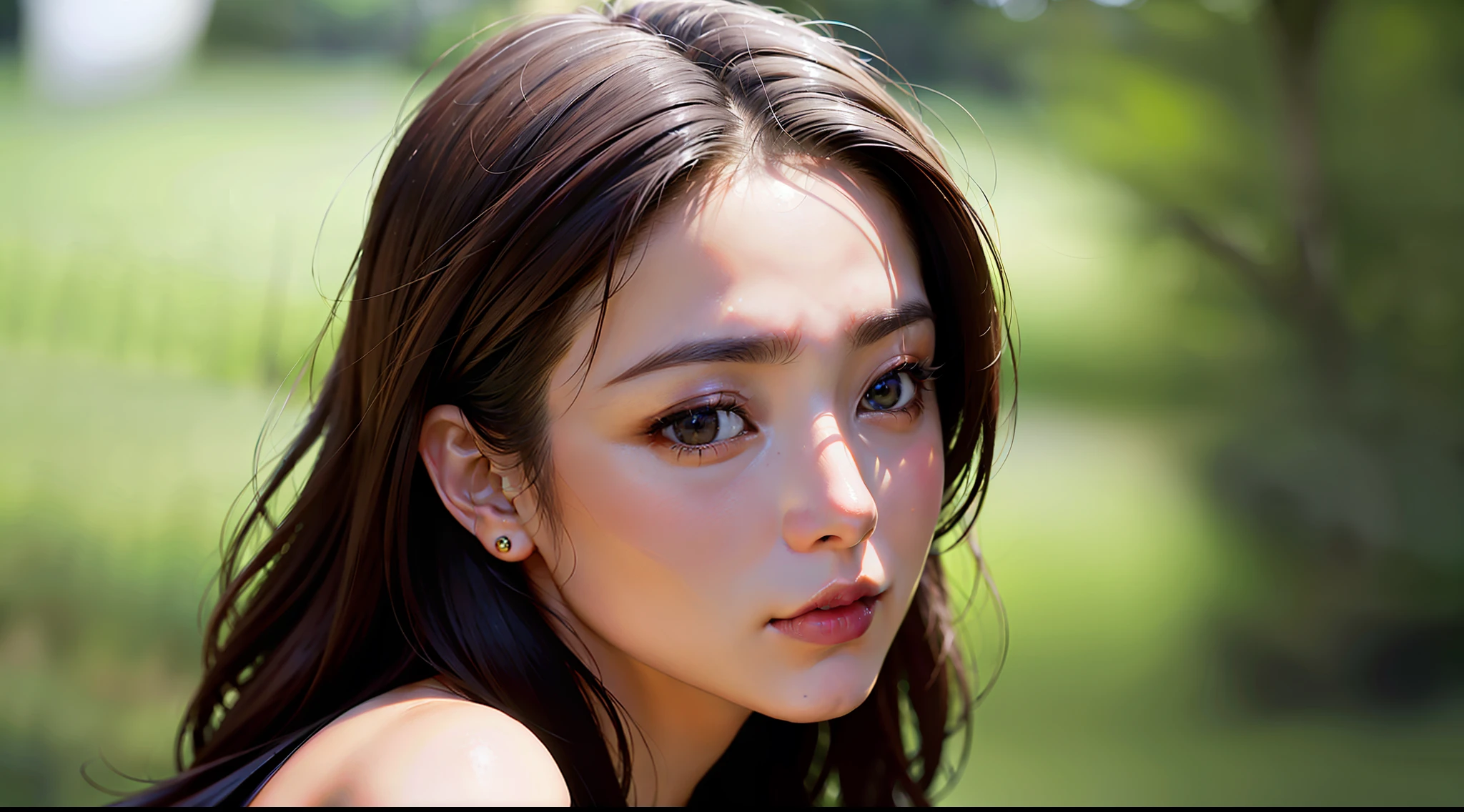 foto de uma mulher, estilo modelshoot, (papel de parede da unidade CG extremamente detalhado 8k), foto da arte mais bonita do mundo, majestoso profissional (fotografia de Steve McCurry), 8k uhd, dslr, lighting smooth, alta qualidade, filme granulado, Fujifilm XT3 sharp focus, f 5.6, alto detalhe, sharp focus, dramatic, (usando roupas solarpunk laranja), (olhando para o espectador: 1.2), (luz natural), (close-up: 1.2), (sedutor)