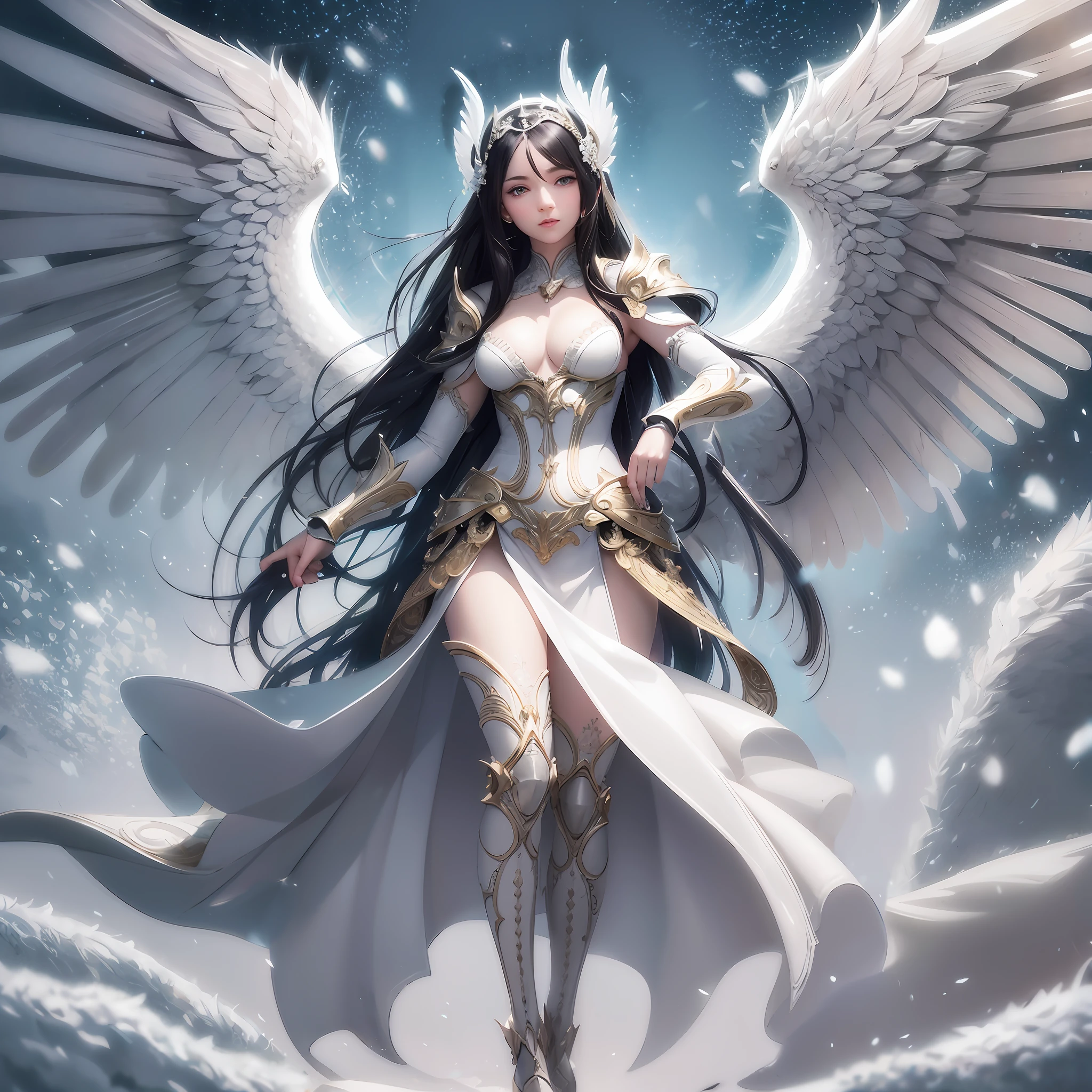 Change to a snow background