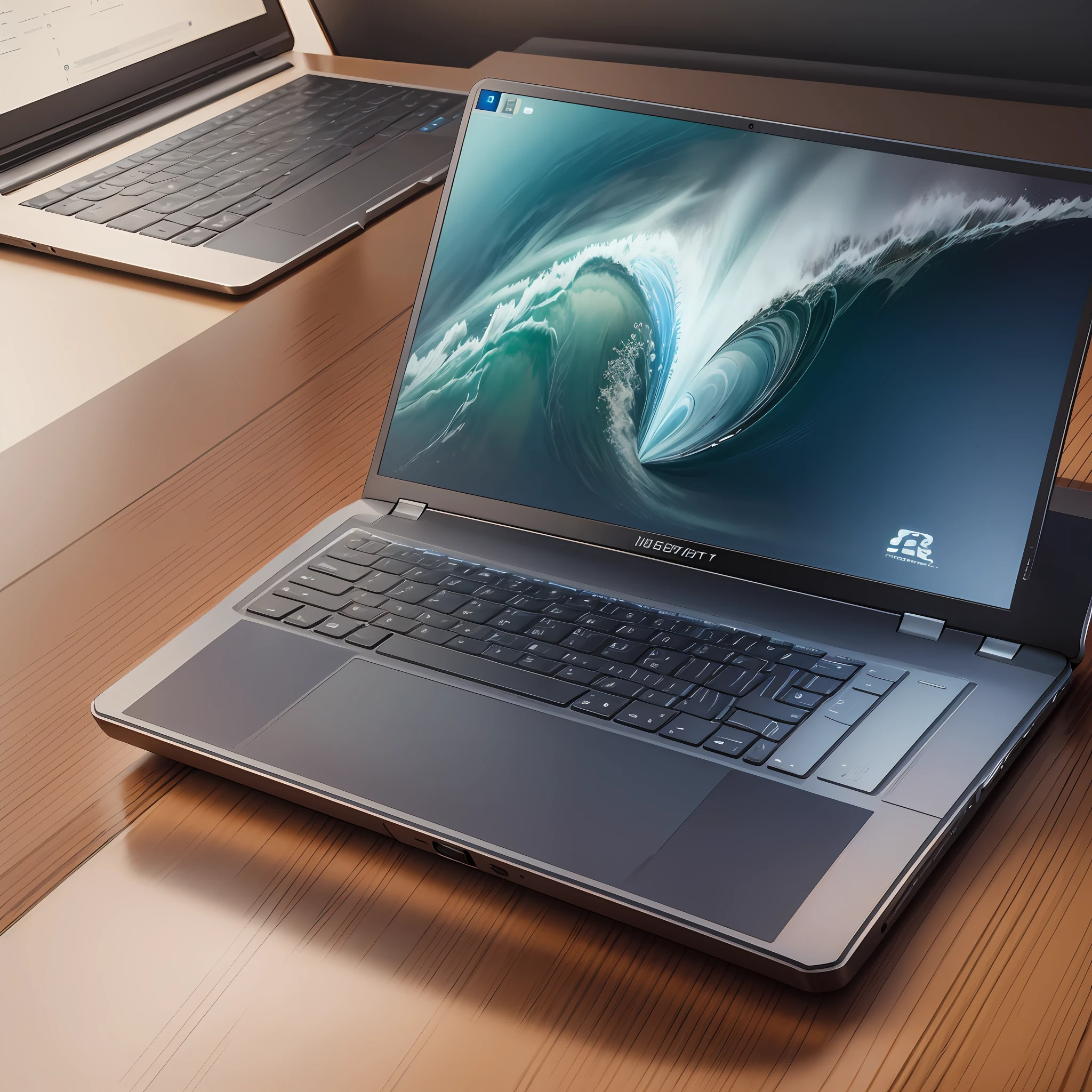 best quality, masterpiece, a luxuary laptop, the future technology, ultra slim type, it might gonna released after 10 years.extremely detailed --auto --s2