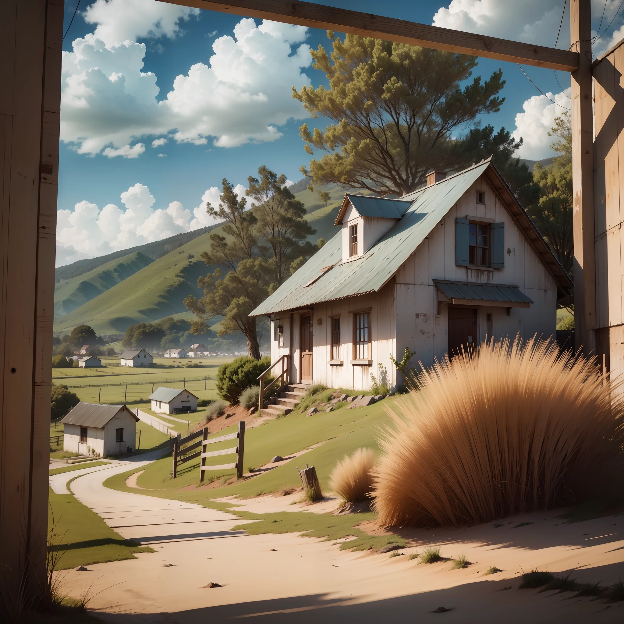 art, rural, oceano