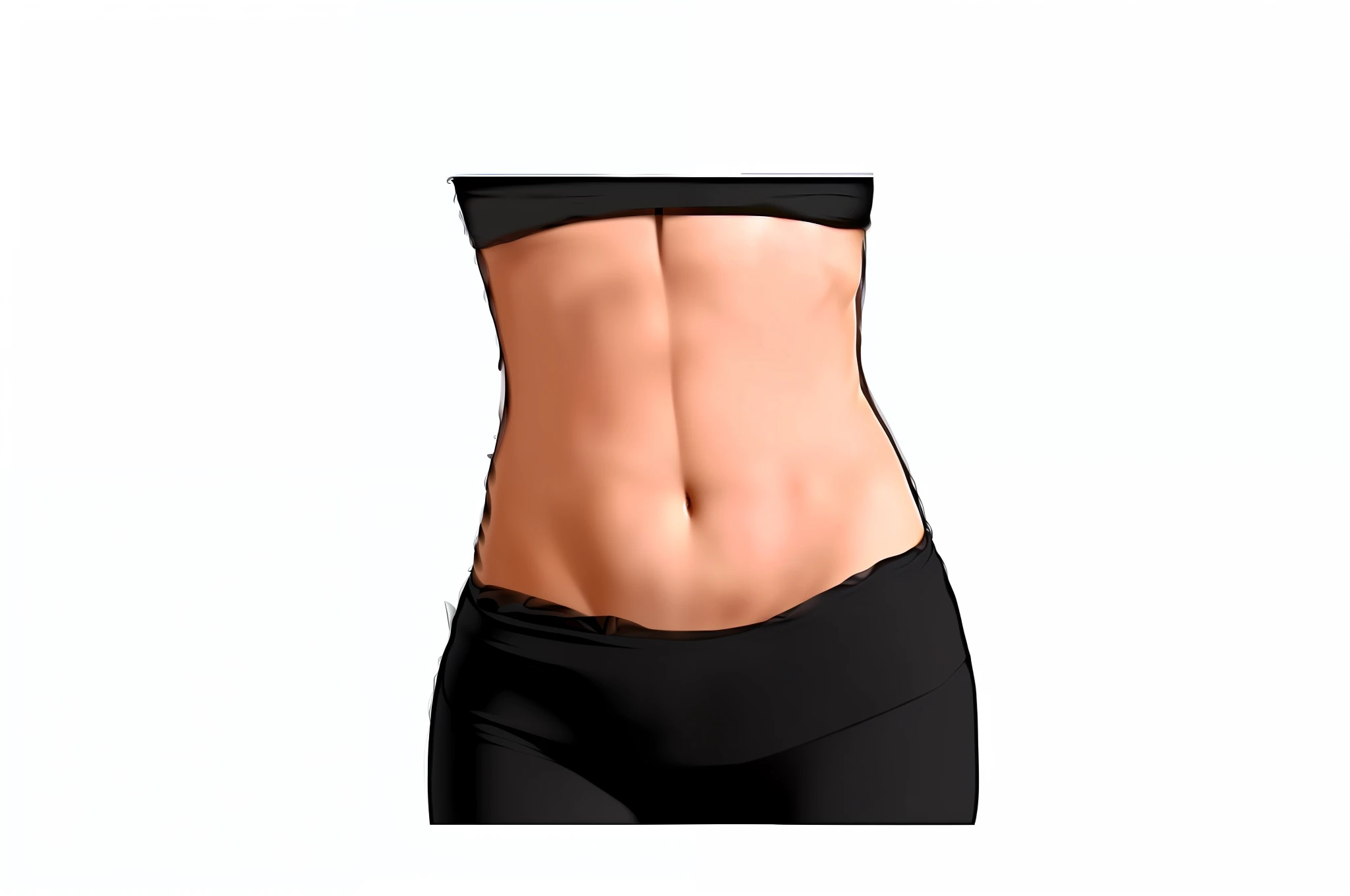 mulher de top rosa e saia rosa de costas viradas, cintura fina, visible stomach, cintura fina, cintura fina, dobras da flacidez da barriga, visible belly, abdomen, stomach, fino-cintura, ampulheta corpo fino, forma tonificada, Mulher nua abs, abdominal muscles, menor cintura, umbigo, stomach skin, oil to waist