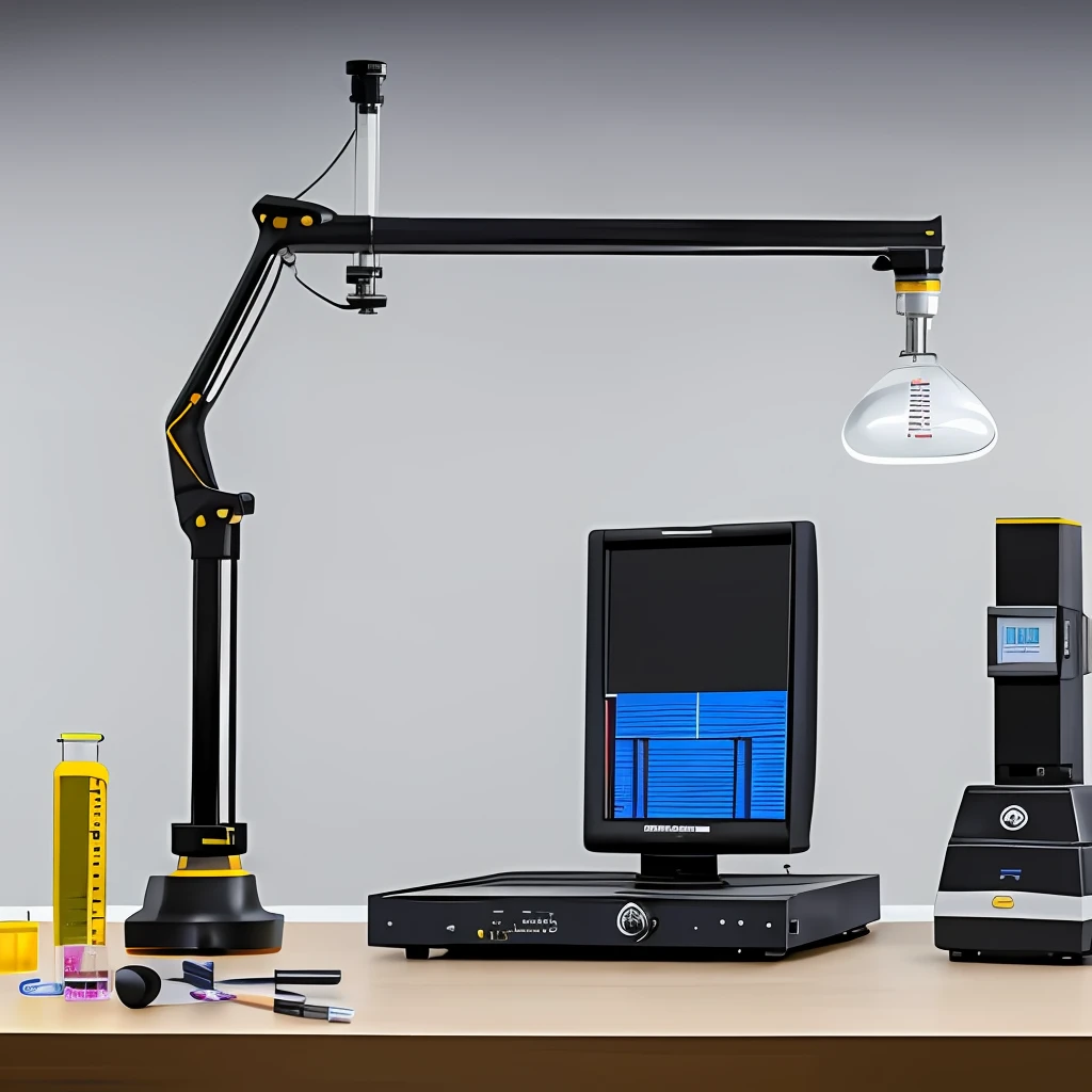 measuring instrument, (measurements), proroflometer, measuring light, exreme details, high tech, laboratory background, roflometer, highly detailed, 8K, 4K, amamzing quality, photoshoot