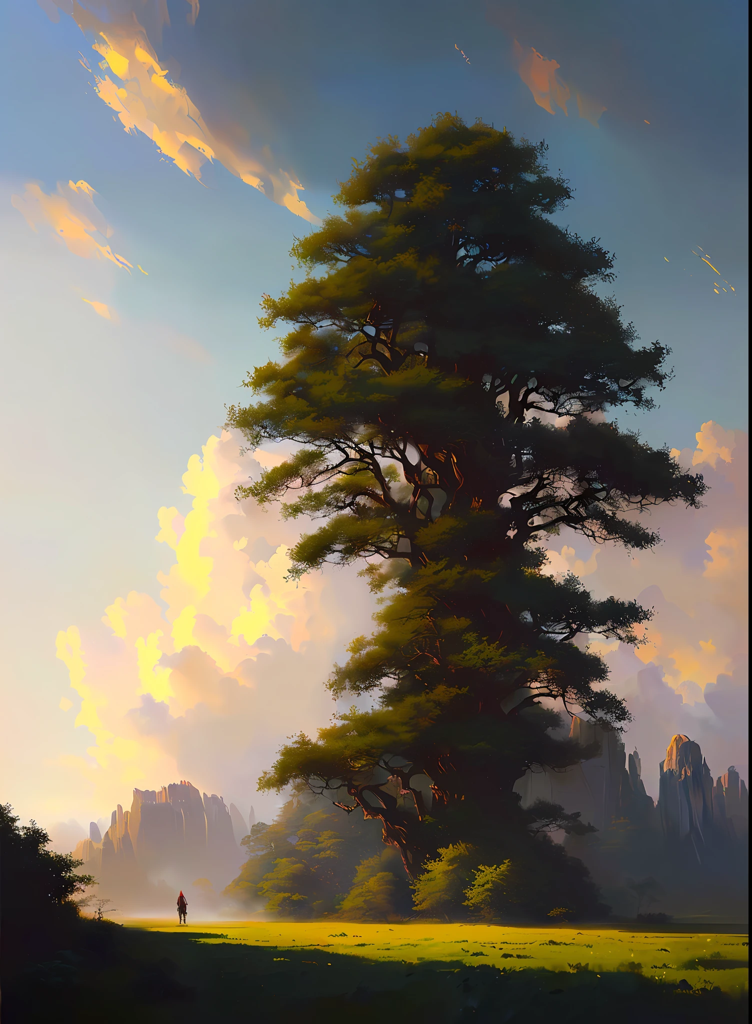 modelshoot style, (extremely detailed CG unity 8k wallpaper), full shot body photo of the most beautiful artwork in the world, cloak armor, professional majestic oil painting by Ed Blinkey, Atey Ghailan, Studio Ghibli, by Jeremy Mann, Greg Manchess, Antonio Moro, trending on ArtStation, trending on CGSociety, Intricate, High Detail, Sharp focus, dramatic, photorealistic painting art by midjourney and greg rutkowski