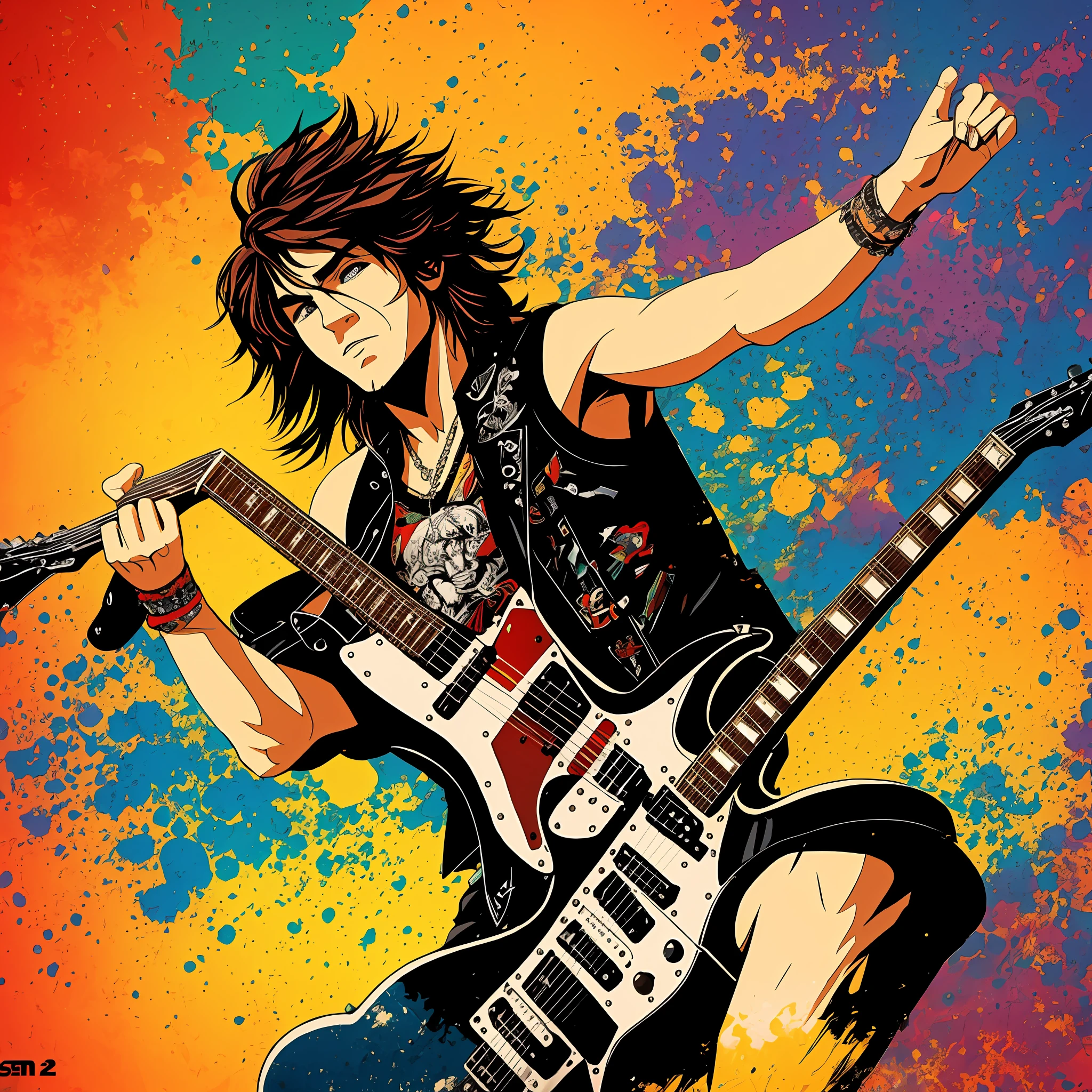 rock, rockstar, guitar, rock n' roll --auto --s2