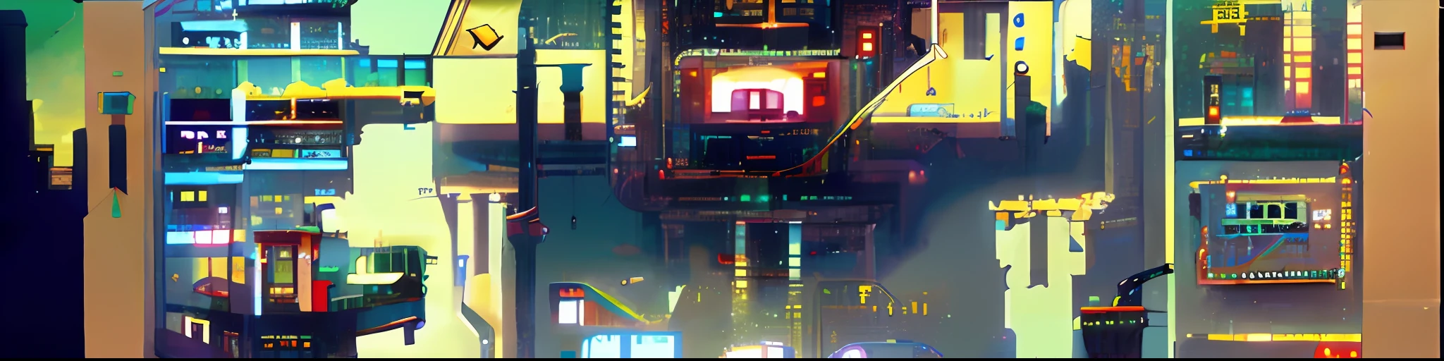 aeroporto desembarque vazio sem pessoas, Cyberpunk Pixel Art, Paragem de autocarro cyberpunk, estiisto de arte cyberpunk, #pixelarte, # pixelarte, Conceito PixelArt, #pixelarte:3, Em Estiisto de Laurie Greasley, estiisto de arte cyberpunk, cyberpunk illustration, detailed cyberpunk illustration, em cyberpunk city, cyberpunk themed art, isto-fi retro videogame