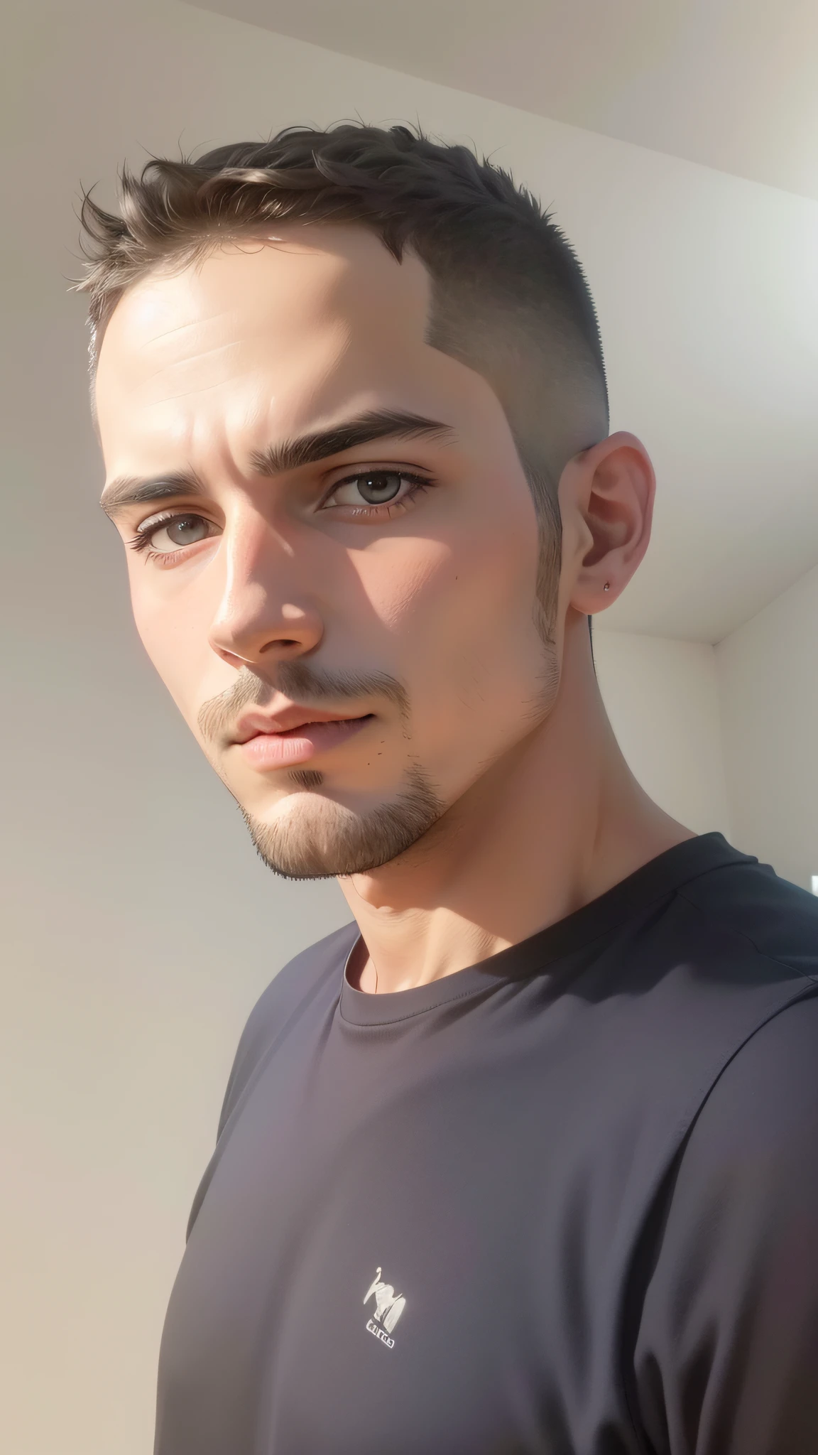 Obra-prima, absurdres, detalhes finos, HDR, solo, olhando para o espectador, cabelo curto, camisa, cabelo preto, 1boy, standing up, camisa preta, foco masculino, gravata, camisa de gola, trousers, olhos castanhos, anime --auto --s2