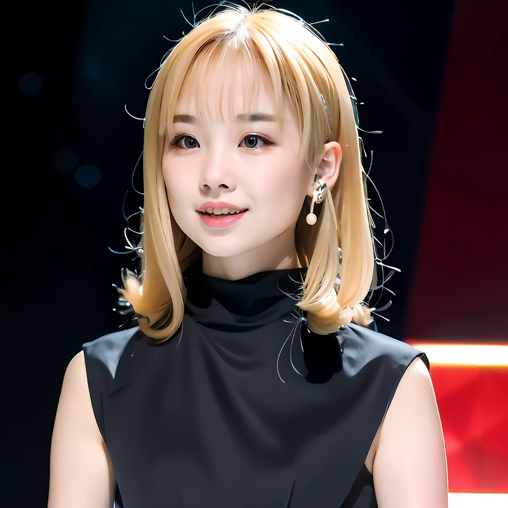Iu with blonde hair
