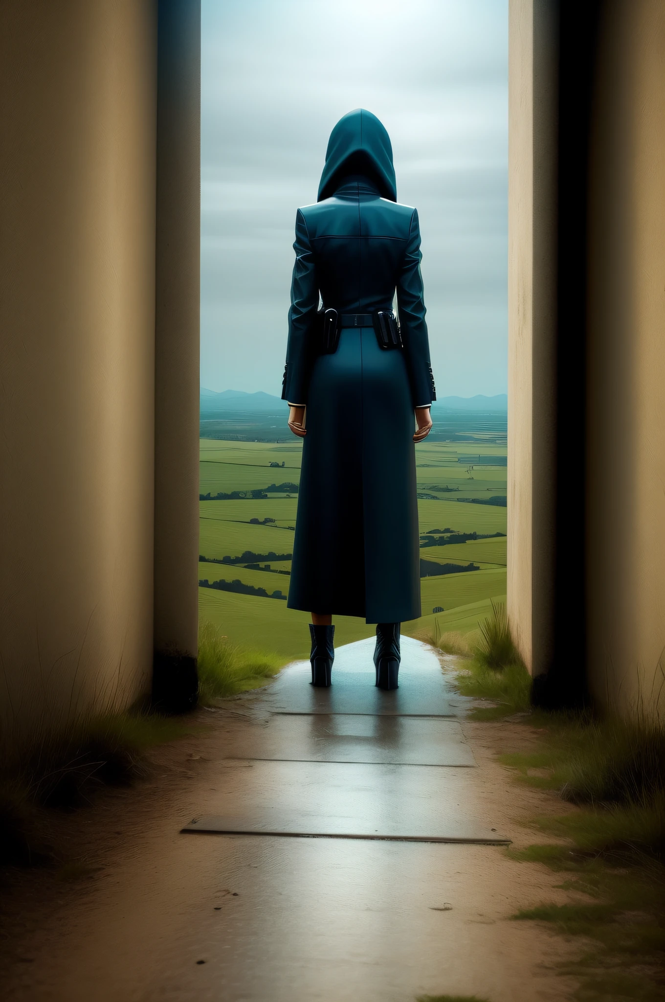 Mystery Landscape, detetive, Criminal investigation, inteligente, noite misteriosa, luzes, cidade, mulher atraente, misteriosa