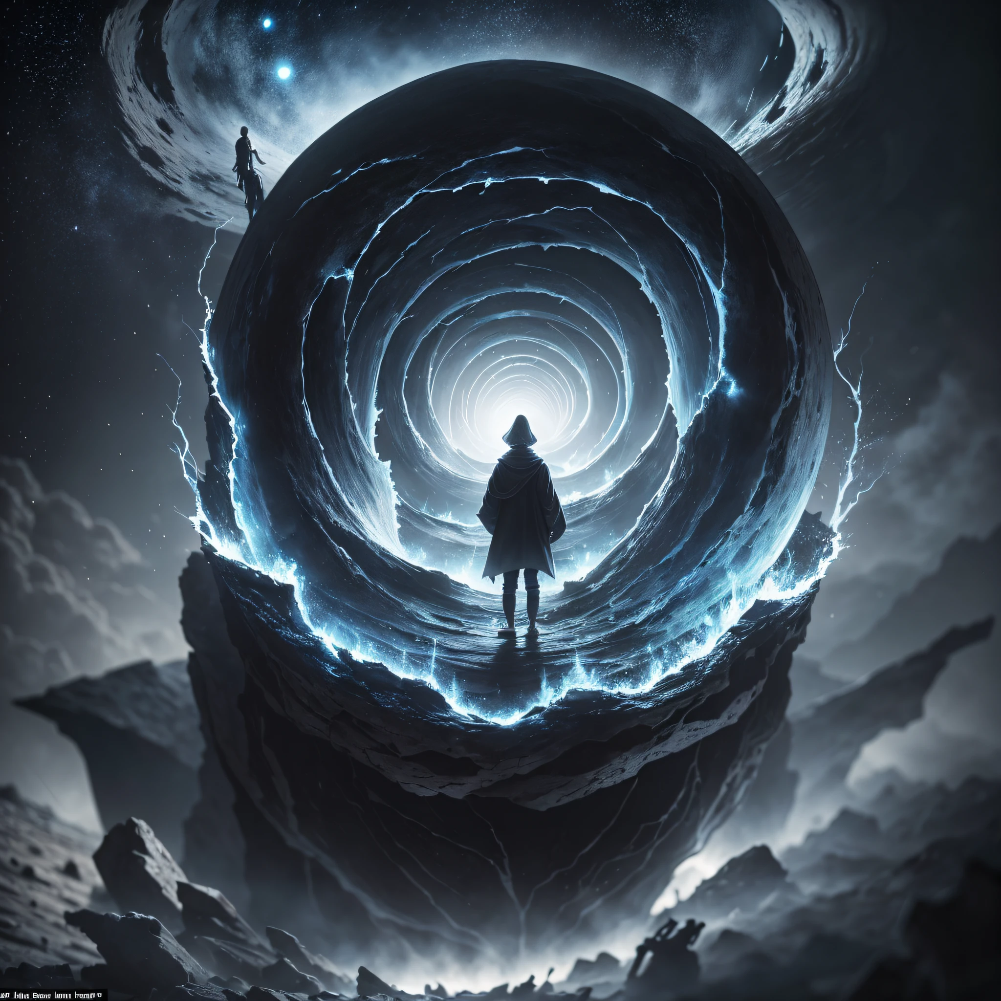 in the beginning everything was in darkness, multitude of people in darkness, suffering, abyss, souls were deserted and empty, people lost, evil hovered over all minds