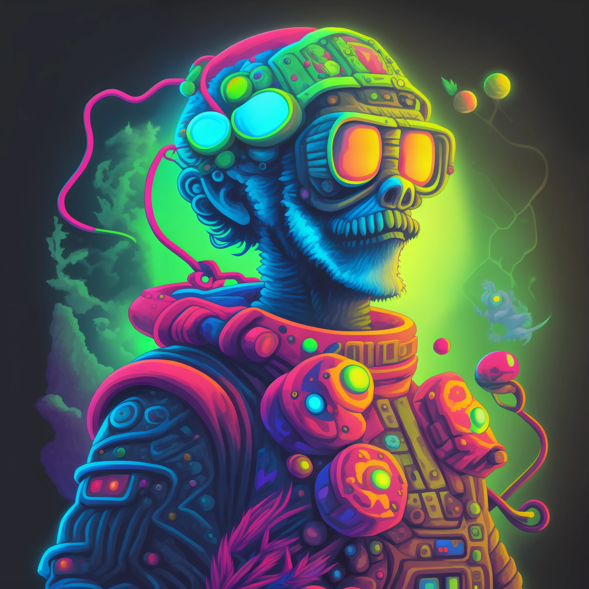 mario bros, personagem, jogo,,COGUMELO, MACONHA, NeonMutation