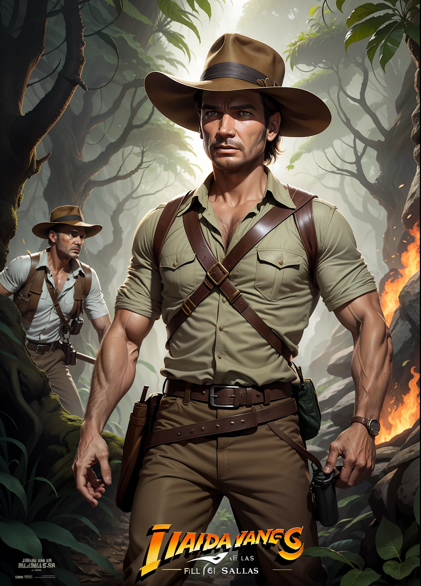 poster do filme indiana jones na selva