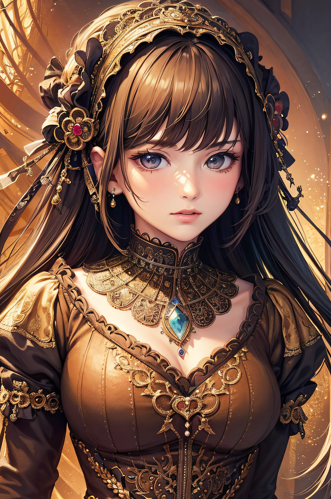 (masterpiece, top quality, best quality, official art, beautiful and aesthetic:1.2), (1girl), extreme detailed,(fractal art:1.3),colorful,highest detailed