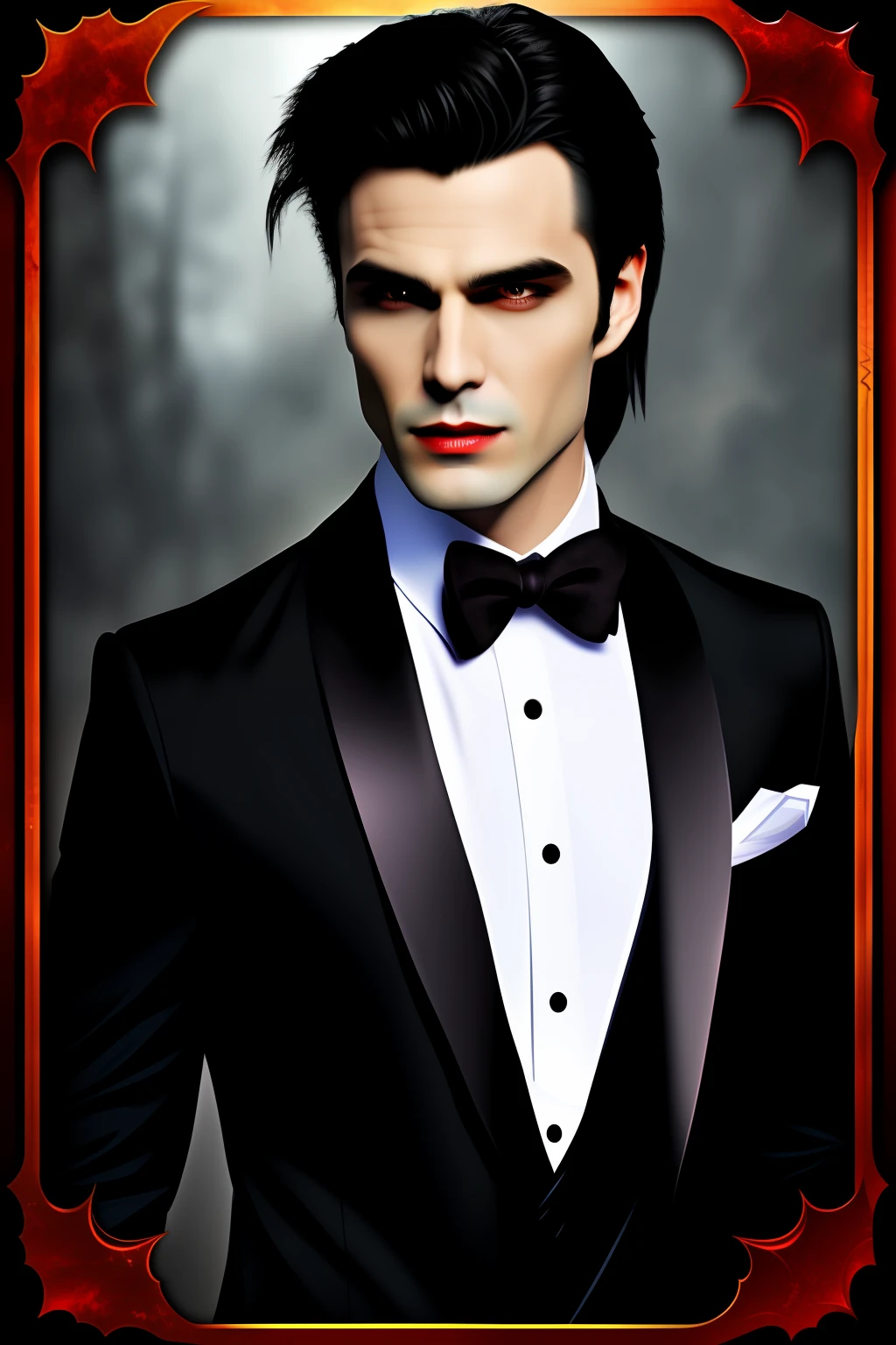Handsome vampire