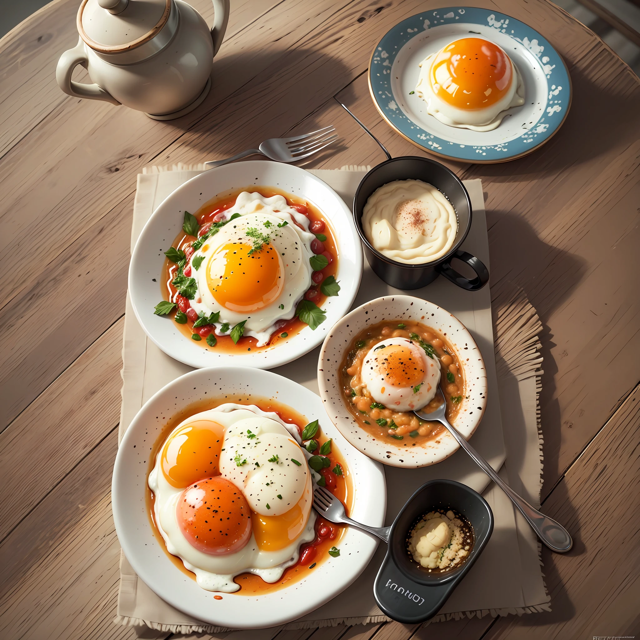 Describe how you would create a professional image of a croque madame, with realistic appearance and in the highest quality. How would you handle the challenges of making a plate of food look appealing and appetizing in photography, ensuring that each ingredient was visible and looked fresh and well prepared? Discuss how you would choose camera angles and lighting to highlight the texture and color of ingredients, tornando a imagem visualmente atraente e convidativa. How would you handle technical issues, like color correction and image editing to make sure the dish looked as appetizing in the image as it did in real life? Por fim, Explain how you would deliver the finished image in very high quality, ready to be used in menus, Restaurant websites and promotional content on social media. --auto --s2
