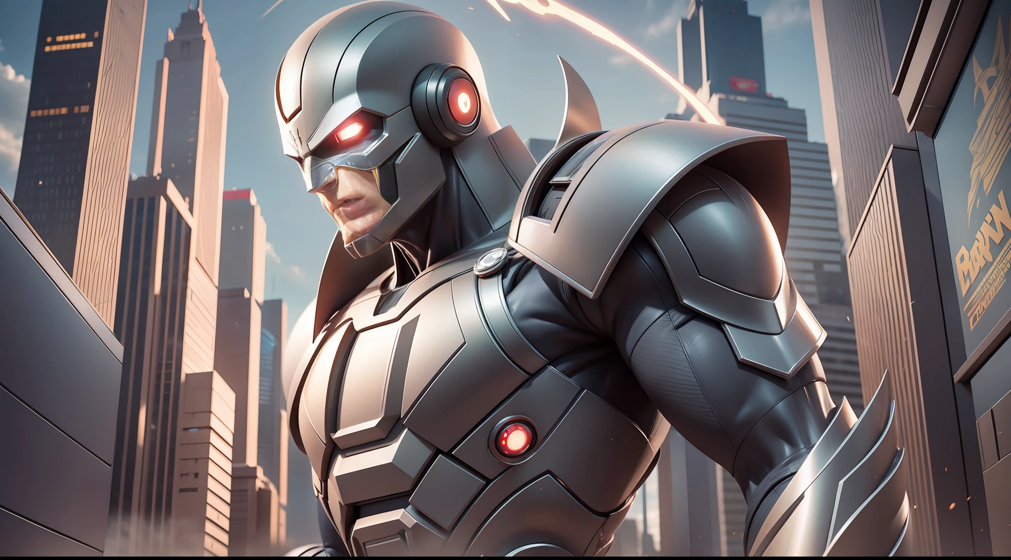 In this Marvel Universe,There is a villain robot that can control time