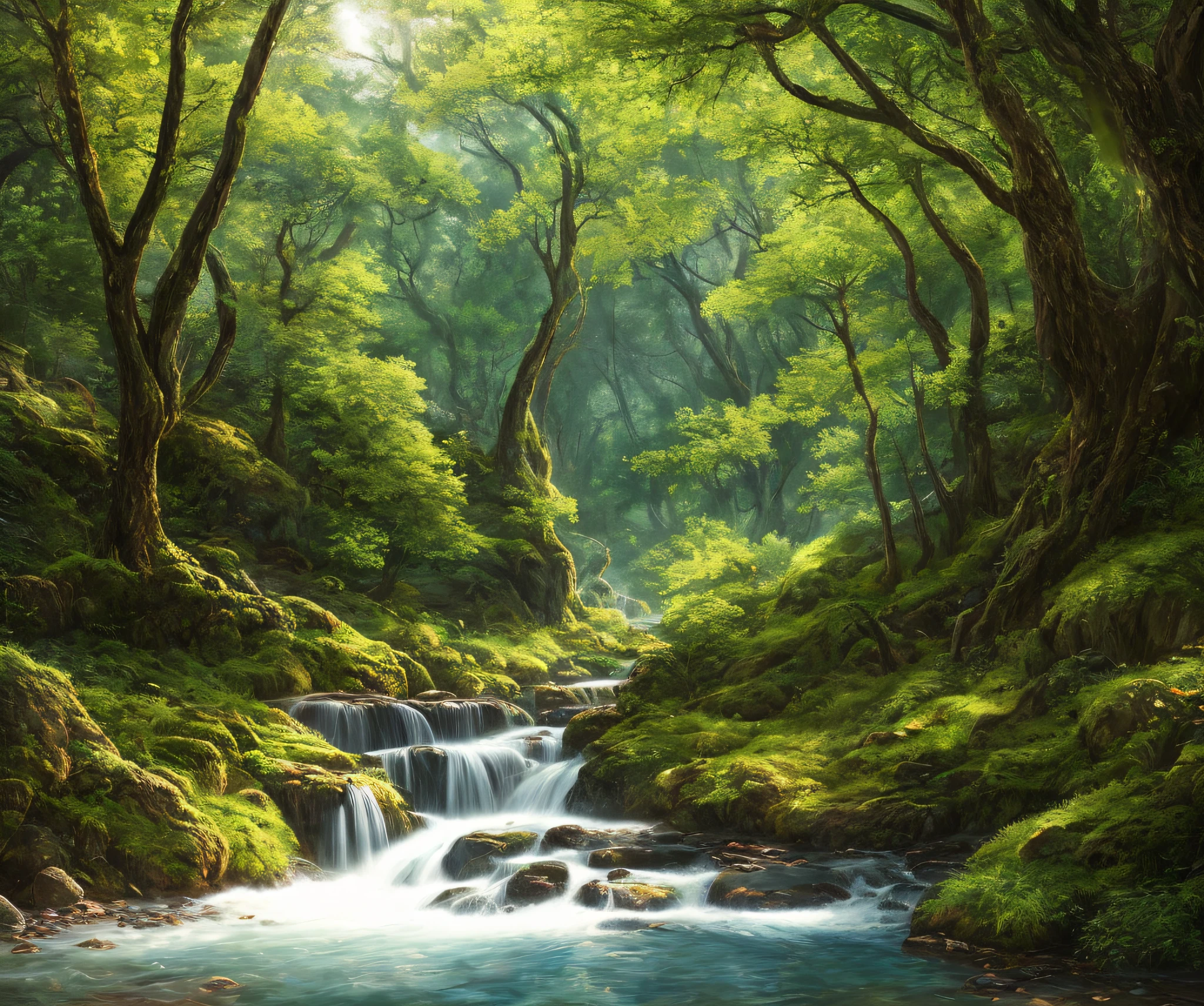 masterpiece, best quality, high quality,extremely detailed CG unity 8k wallpaper, An enchanting and dreamy scene of a fantasy forest, with towering trees, hole and hidden fairy glens, creating a sense of mystique and enchantment, artstation, intricate, trending, award winning photography, Bokeh, Depth of Field, HDR, bloom, Chromatic Aberration ,Photorealistic,extremely detailed, trending on artstation, trending on CGsociety, Intricate, High Detail, dramatic, art by midjourney
