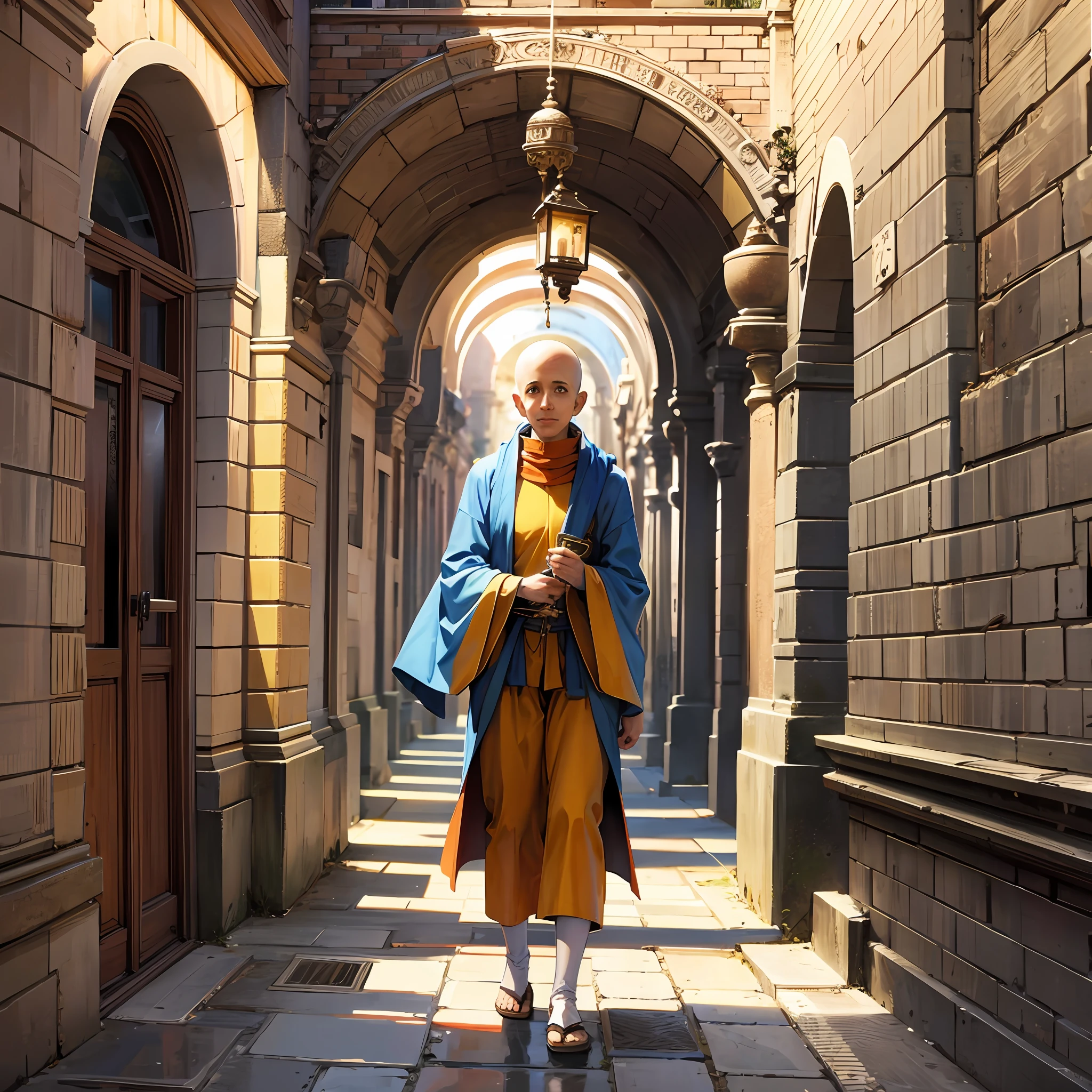 monk leaving the monastery --auto --s2