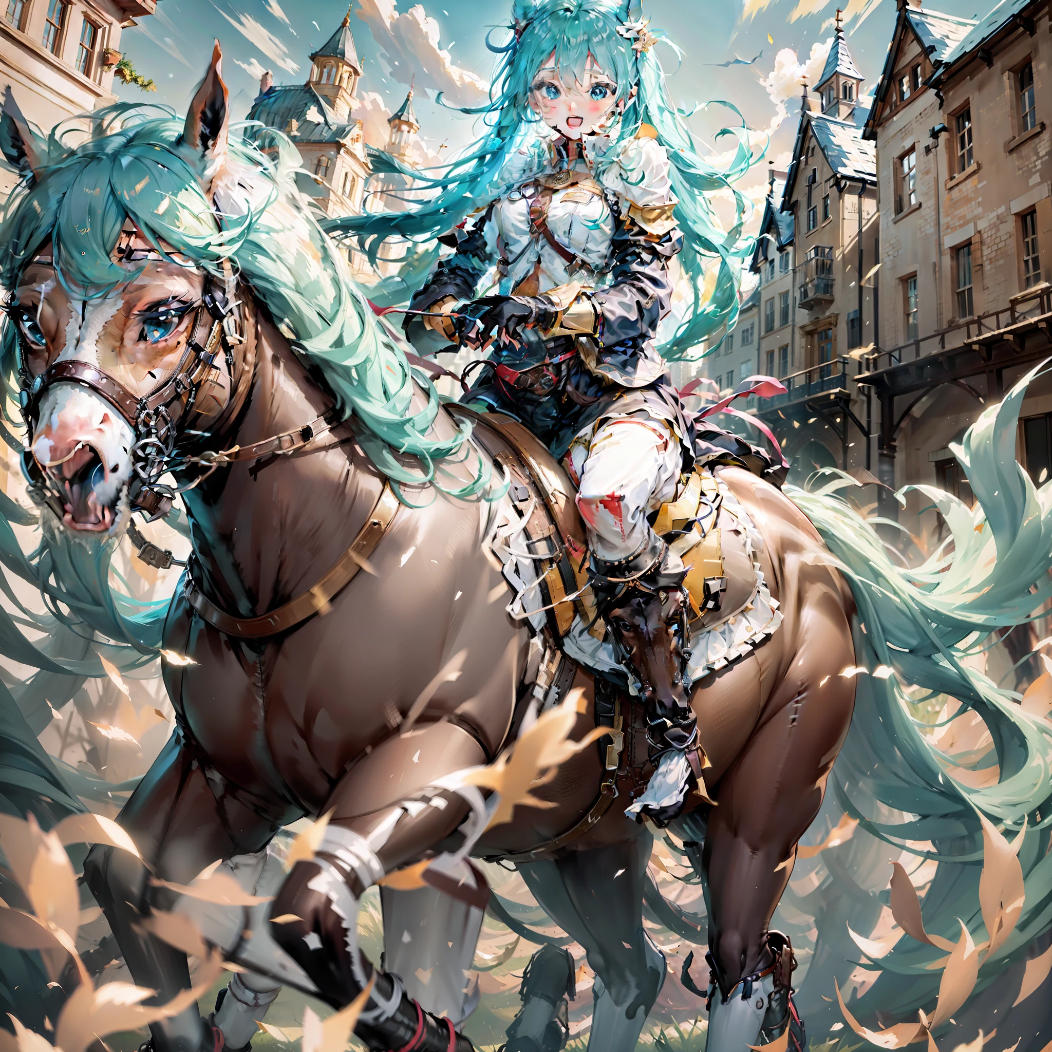 riding horse