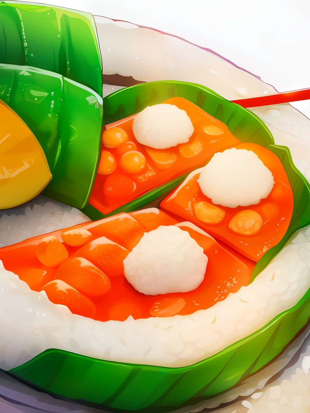 The Dragon Boat Festival arrives,May you enjoy good food and joy,Bless your mood wrapped in sweetness like rice dumpling leaves,Life is as full and round as rice dumplings。Happy Dragon Boat Festival!