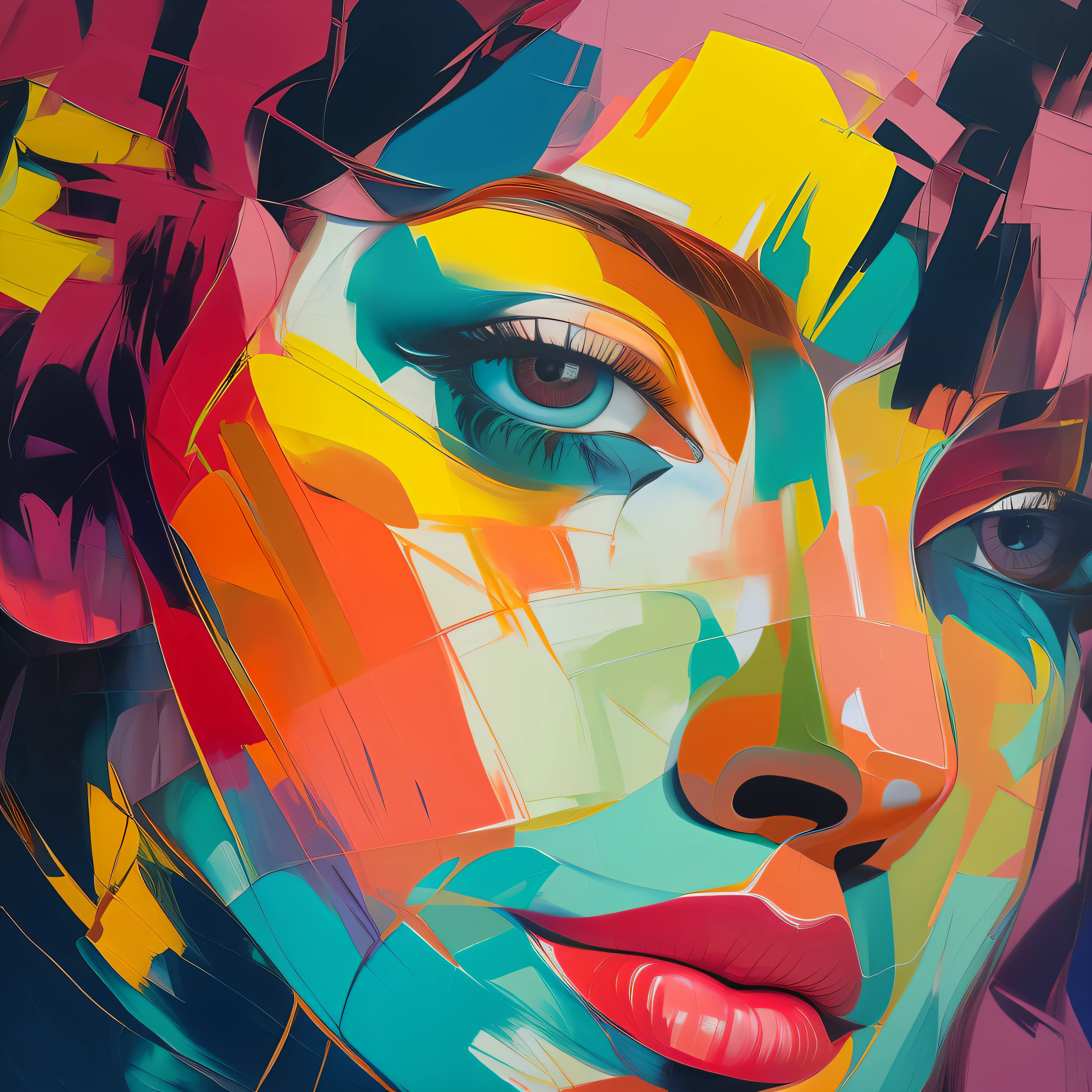 Chiara Rovere @chiara_durmast portrait painted by Francoise Nielly, classicism, human body, Francoise Nielly color choice, oil and knife, highly detailed, behance, artstation