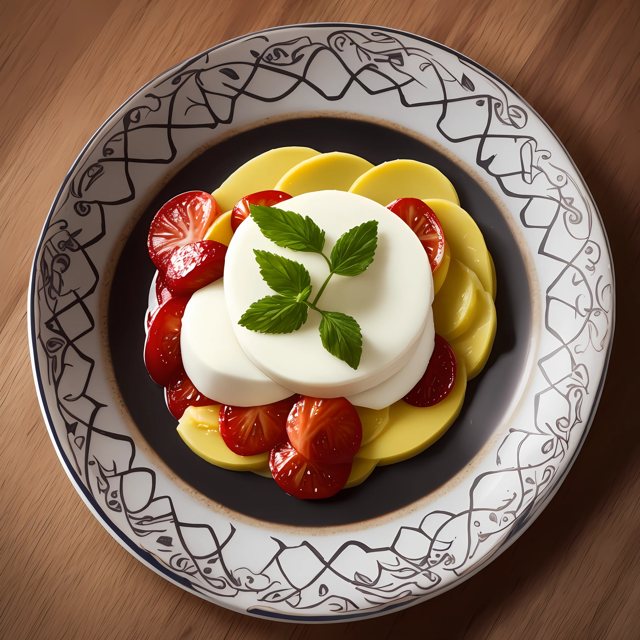 Describe how you would create a professional image of a panna cotta, with realistic appearance and in the highest quality. How would you handle the challenges of making a plate of food look appealing and appetizing in photography, ensuring that each ingredient was visible and looked fresh and well prepared? Discuss how you would choose angles and lighting to highlight the texture and color of ingredients, tornando a imagem visualmente atraente e convidativa. How would you handle technical issues, like color correction and image editing to make sure the dish looked as appetizing in the image as it did in real life? Por fim, Explain how you would deliver the finished image in very high quality, ready to be used in menus, Restaurant websites and promotional content on social media. --auto --s2