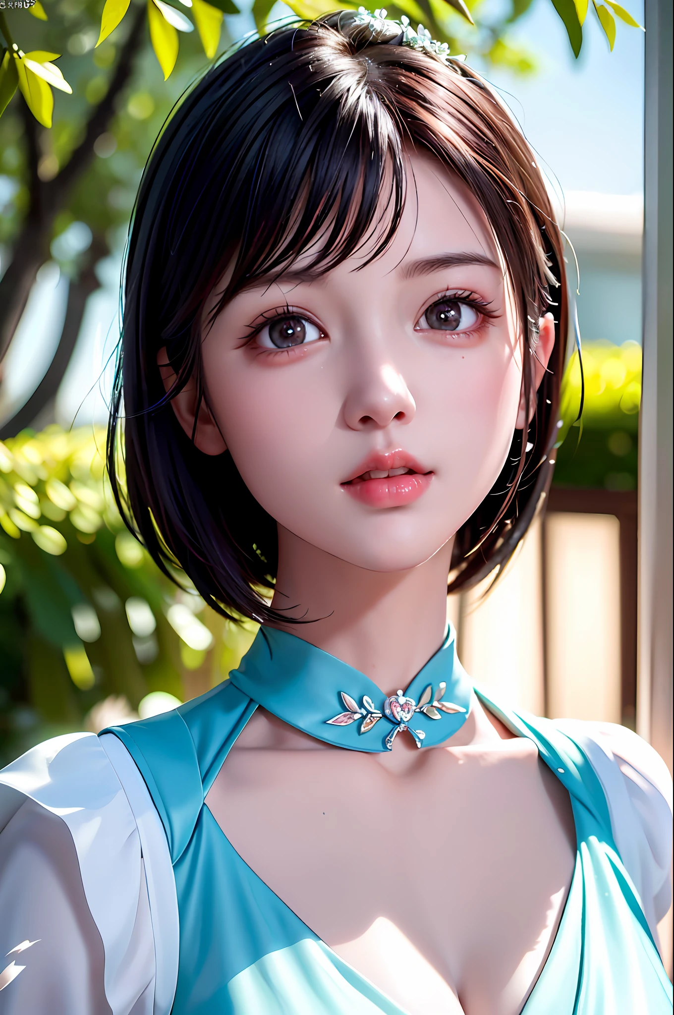 (chiayi:1.5), close up, masterpiece, best quality, raw photo, photorealistic, face, incredibly absurdres, beautiful girl, cute, short hair, depth of field, highres, ultra-detailed, finely detail, extremely detailed, extremely detailed eyes and face, sharp pupils, realistic pupils, sharp focus, ccinematic lighting