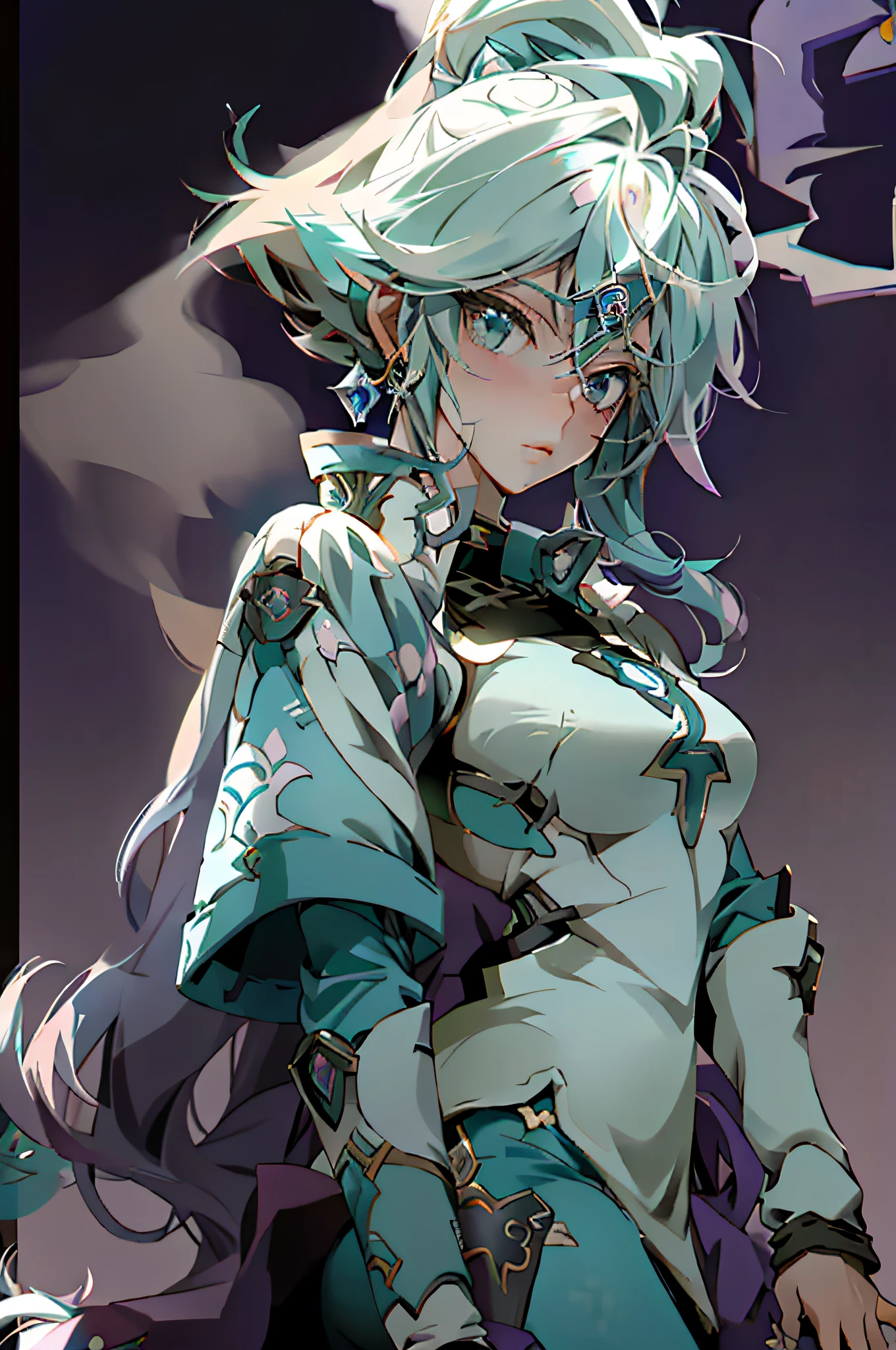 um desenho animado de uma mulher em um uniforme azul e branco, knights of zodiac girl, Saint Seiya, Yugioh Estilo de Arte, gyro zeppeli, portrait knights of zodiac girl, Dia de Joana, Yami Kawaii, Torres, Furio Tetesschi, Estilo Yugioh, este personagem tem criocinese, Jojo, joseph joestar