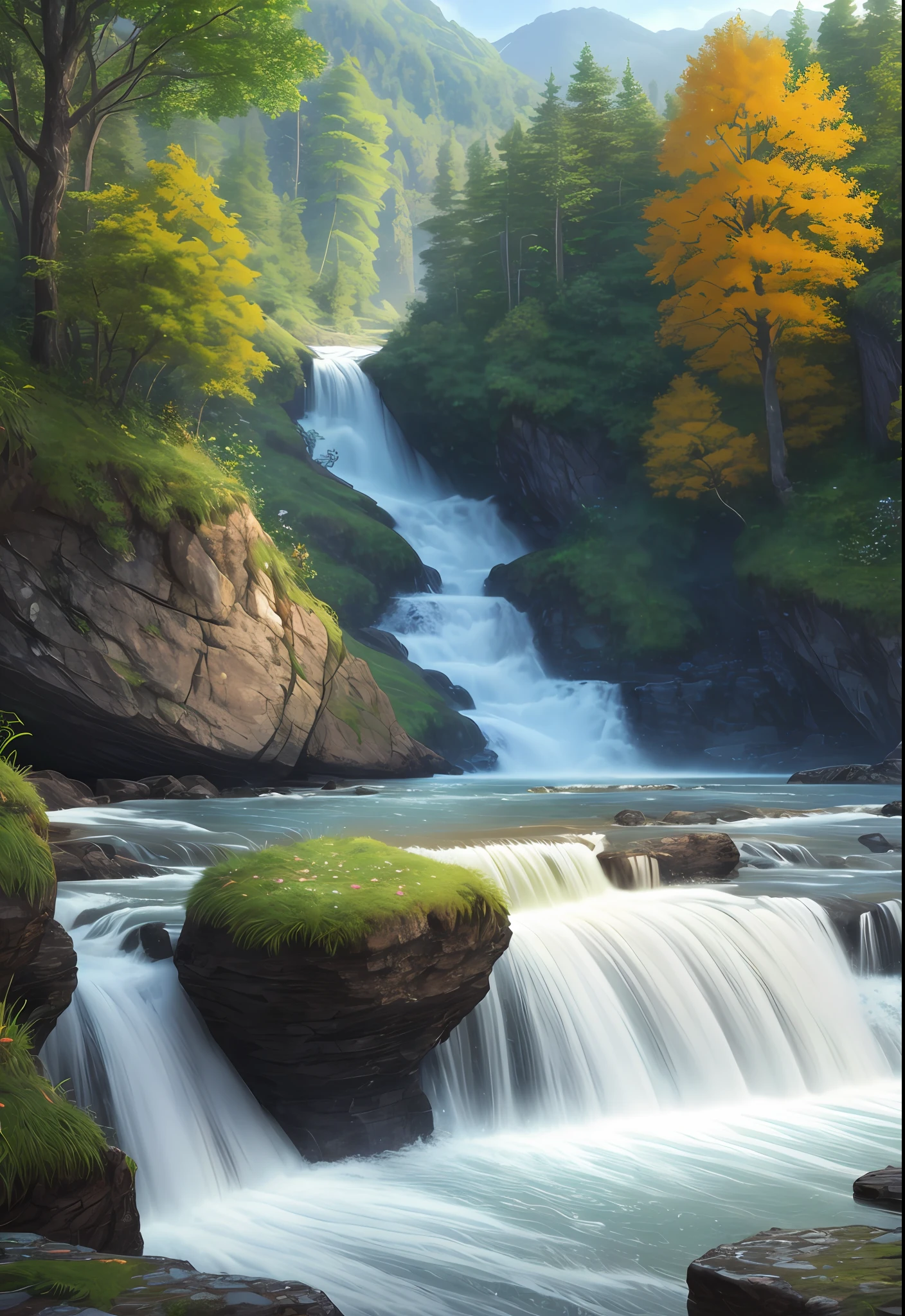 landscape, water, (extremely detailed CG unit 8k wallpaper), world's most beautiful artwork, Realistic image, intricate, high detail, focus sharp, photorealistic