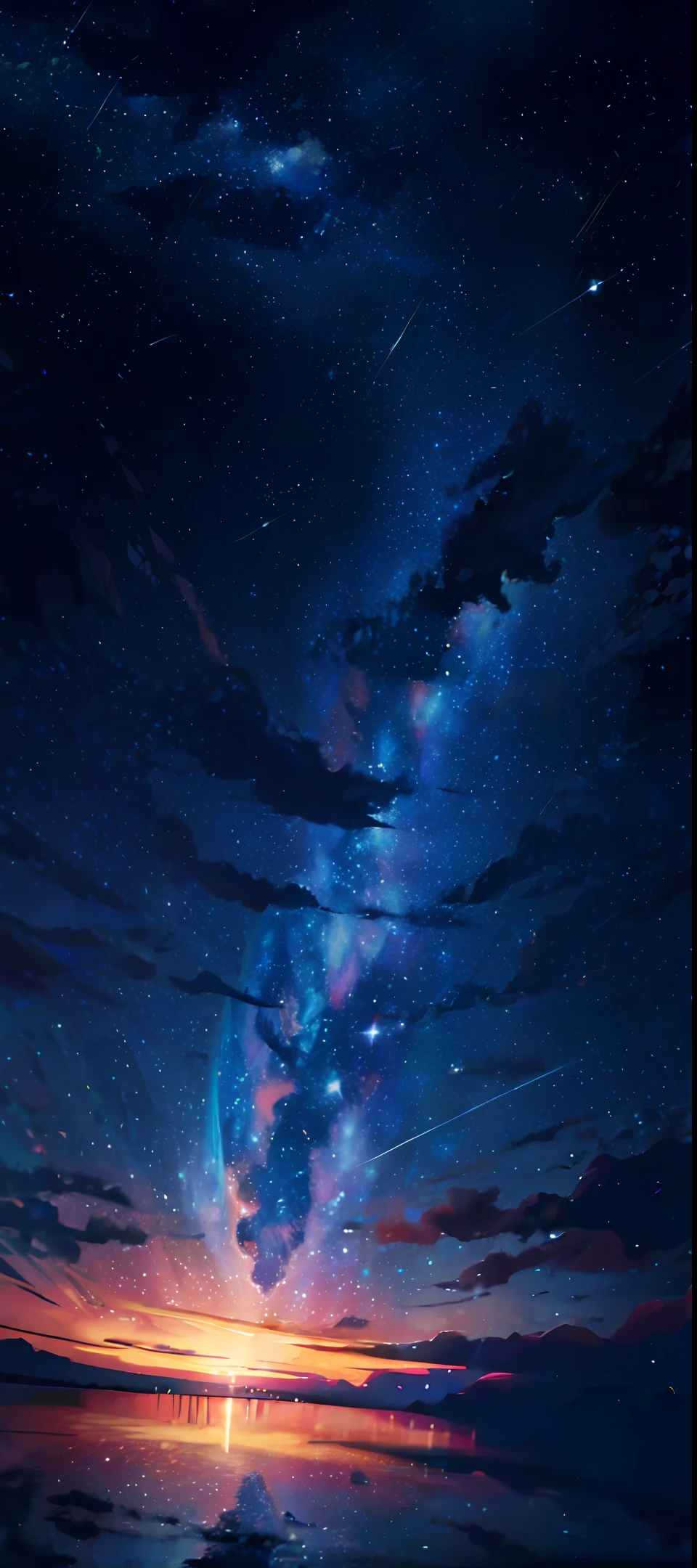 Starry Sky,The universe,meteors,