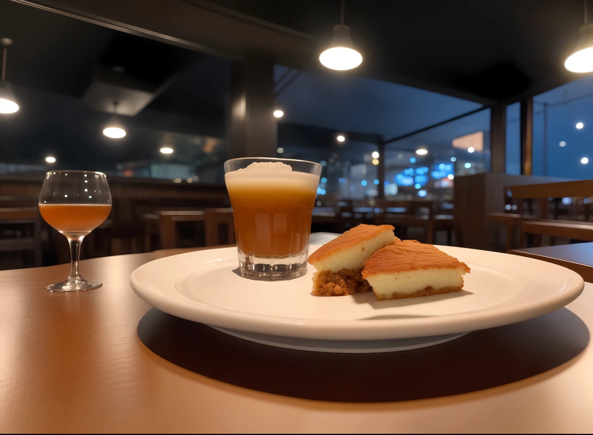 Foto tirada de um celular para uma mesa de restaurante, Camera view, ((Full Shot)) garrafa de whisky, a noite, restaurante lotado,(detalhada: 1.2) ((restaurante fino)) mesa de madeira, foto de story, mulher sentada na frente da mesa mexendo na bolsa, muitas pessoas,8k uhd, dslr, smooth lighting, alta qualidade, film grain, Fujifilm XT3, realista vida real.