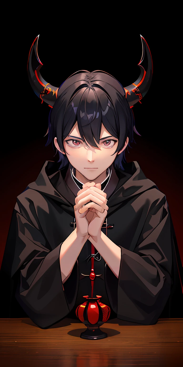 An anime boy character in which weebcrust is written