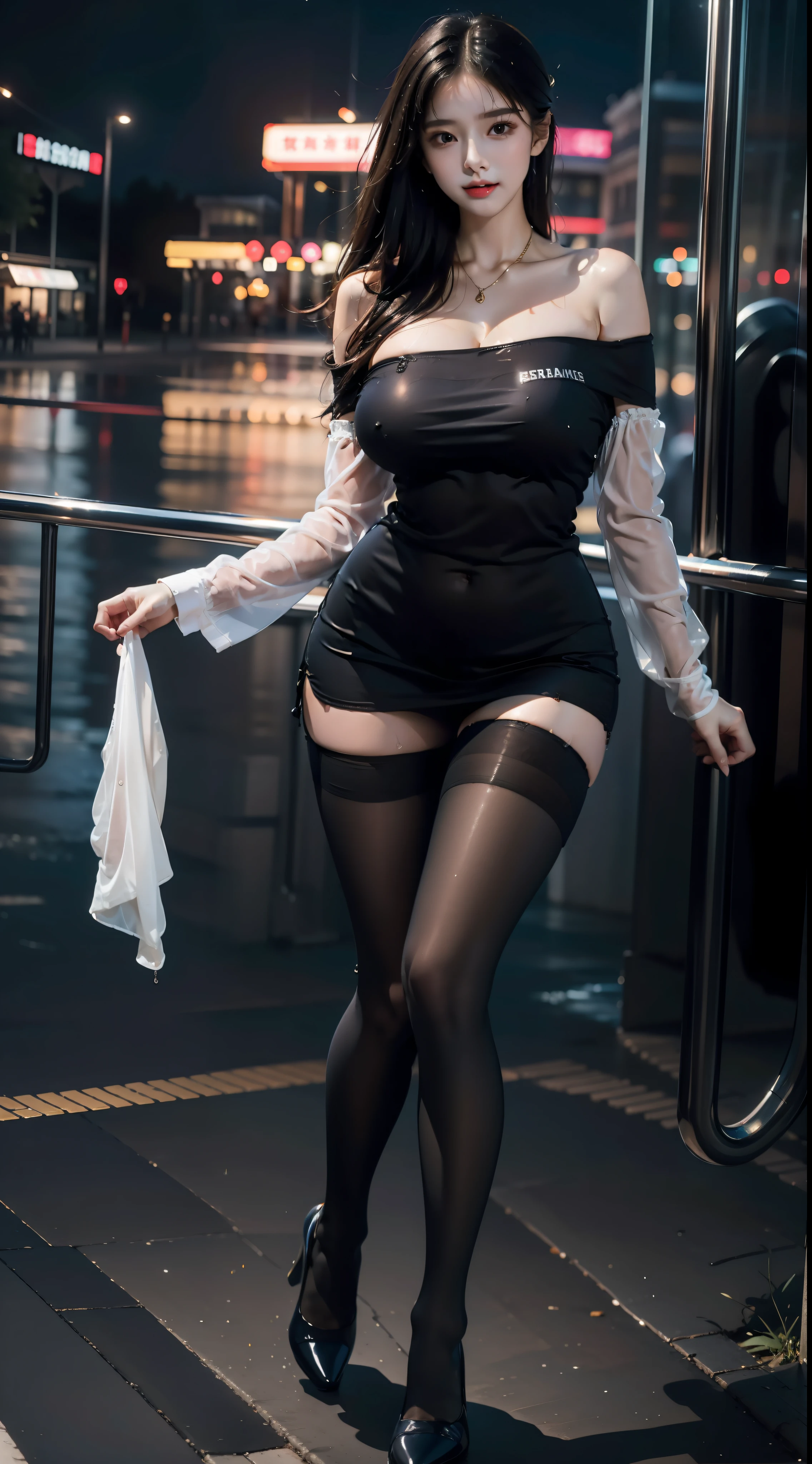(On the legs are torn stockings),(The body is full of droplets),Wet tight body,(legs apart)You can see huge breasts,It's all water,((Police uniform)),-yeeautiody,Plump breasts,A masterpiece,Delicate facial features,bust,Handcuffs in hand,((Super tights)),Wet blouse in the rain,The clothes fit snugly to the body,You can see the perfect body,perfect hand,Bikini police uniform,Off-the-shoulder attire,revealing the navel,