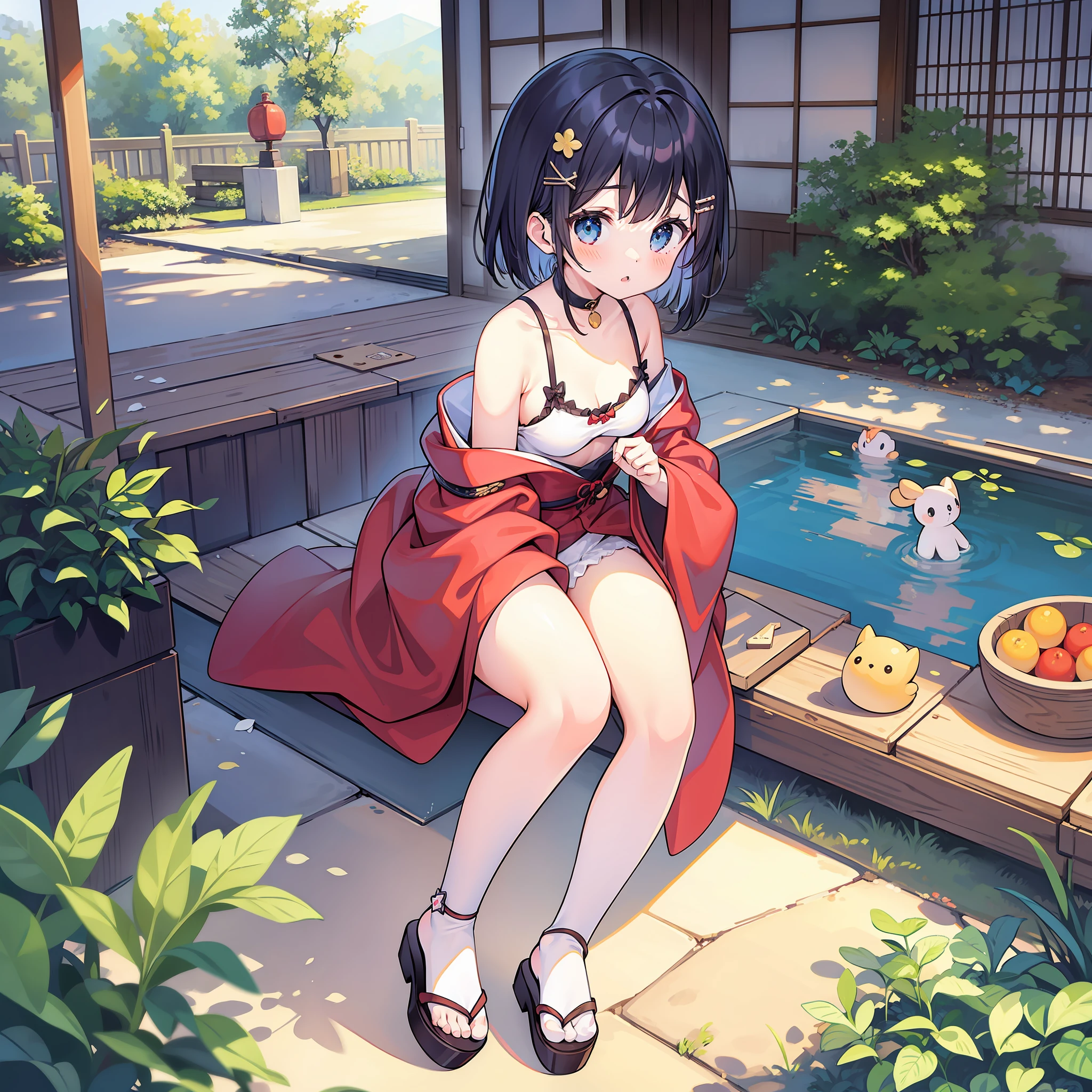 one girl,Japan Girl,shorthair,Underwear,Peeing