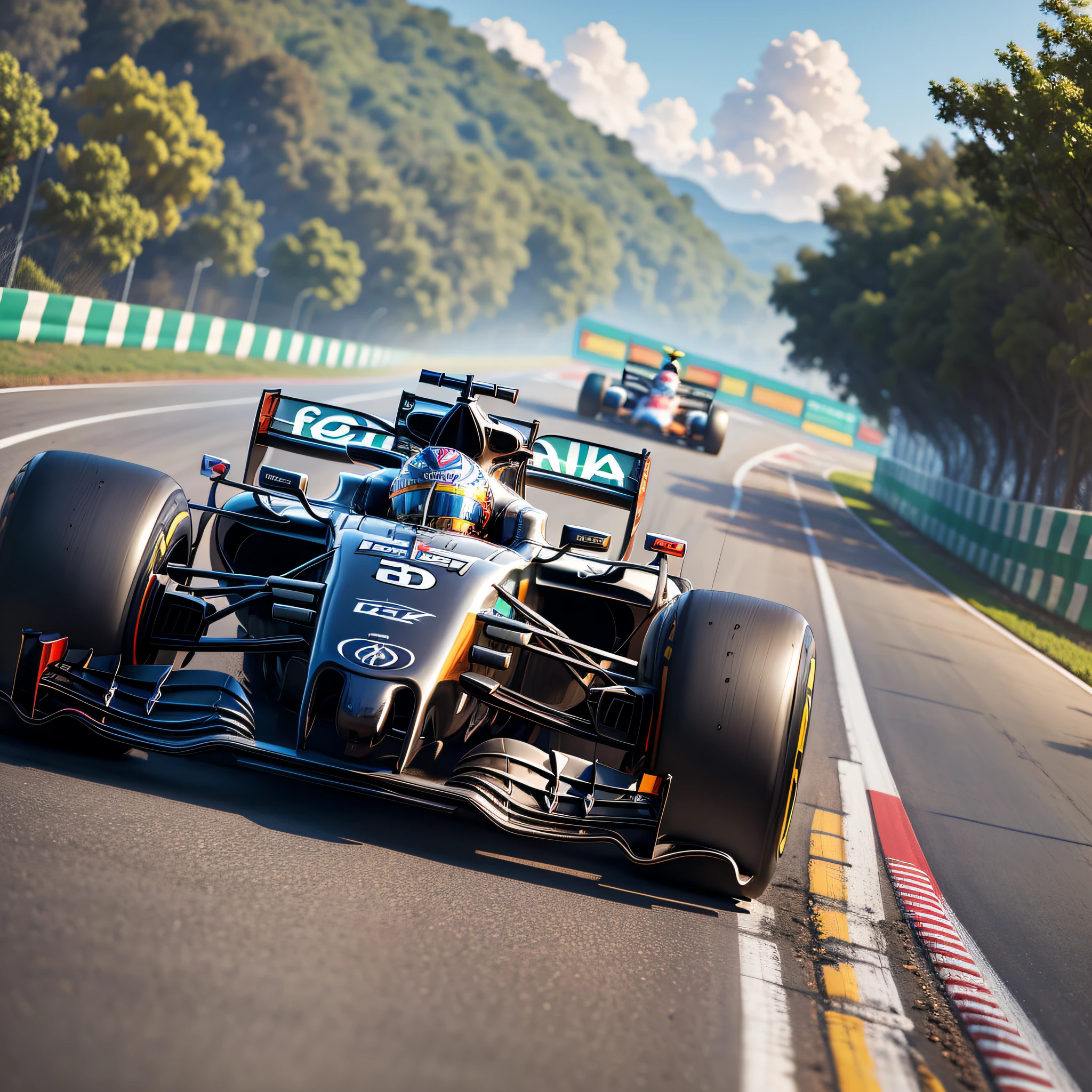 carro da f1 correndo em 8k --auto --s2