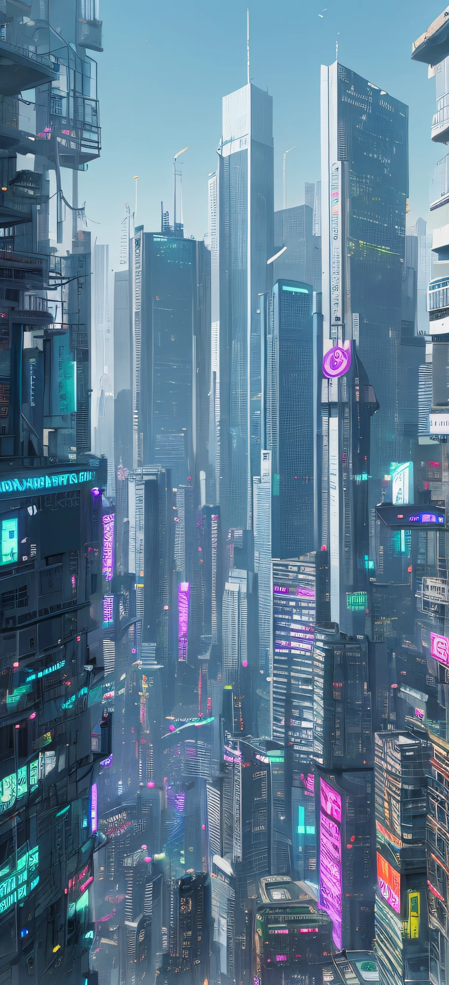 cyberpunk city