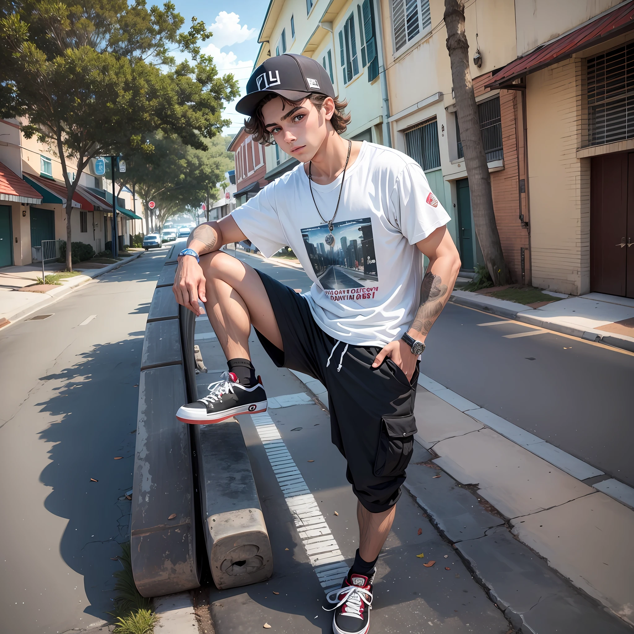 Havia um jovem chamado Paul, que morava em Tampa, in Florida, e era completamente apaixonado por skate. --auto --s2