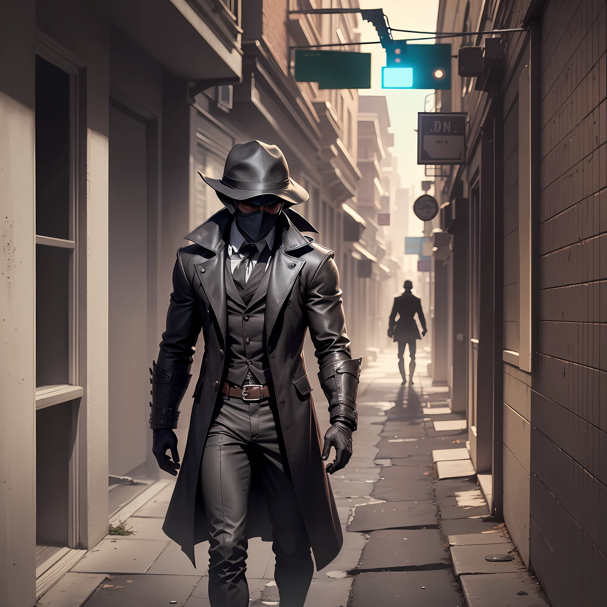 The figure in the shadows is a mysterious stranger who has been following you for days. You finally confront them in a dark alley and are shocked by what you discover. --auto --s2