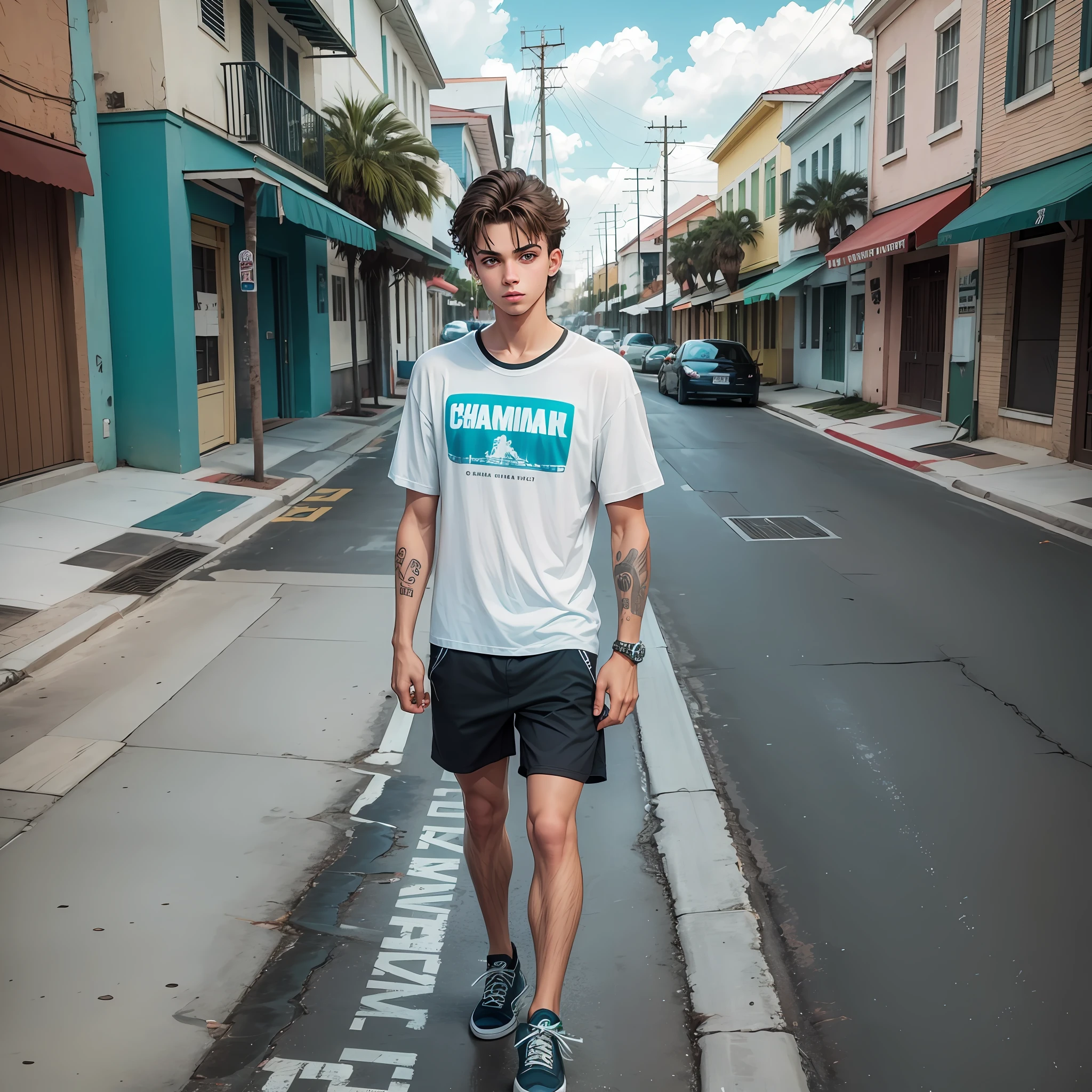 Havia um jovem chamado Paul, que morava em Tampa, in Florida, e era completamente apaixonado por skate. --auto --s2