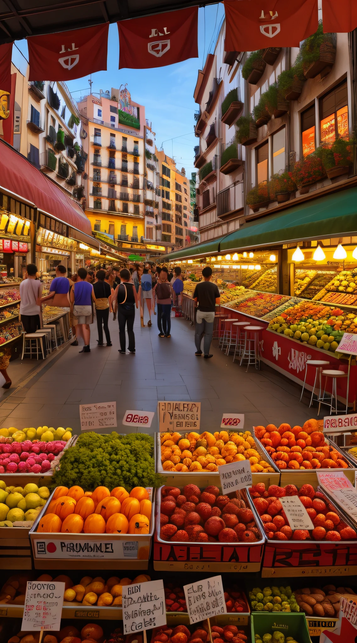 La Boqueria, Barcelona, Spain