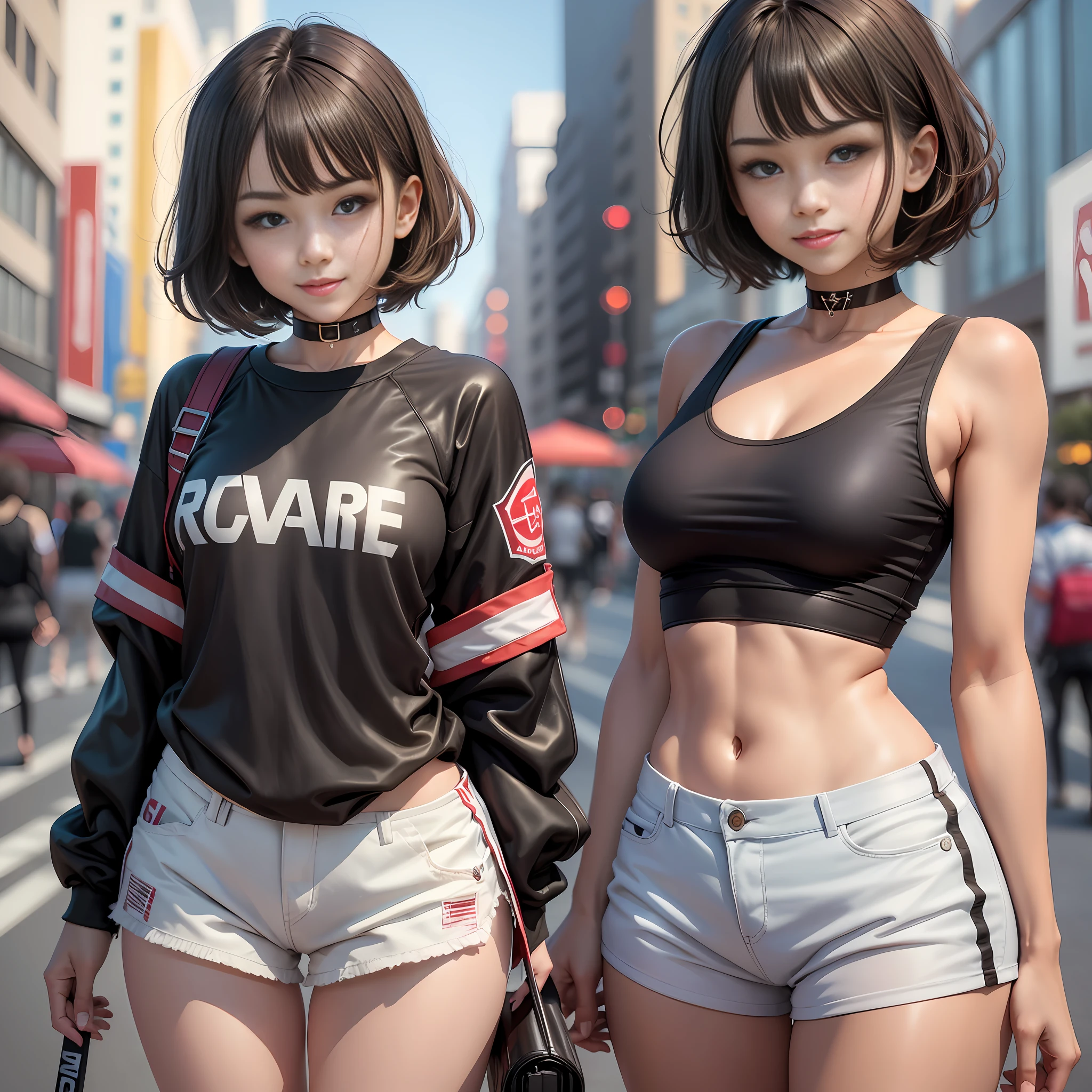 (RAW Photo: 1.2), (Photorealistic: 1.4), (Masterpiece: 1.3), (Best Quality: 1.4), Ultra High Resolution,
HDR, 8k resolution,
dream
commentary,request for explanation,landscape,((no text)),
solo focus, (full body),
(detailed eyes), (detailed facial features), (detailed clothing features),
skin tight, (shiny skin), (slender girls), (slim girls),
(1 girl,Solo),Virtual Girl-Rin, Happy, Smiling, (Small), Bangs, Bob Hair, Short Hair, Brown Hair, Brown Eyes, Black Choker,
college student, schoolgirl, white high school sportswear, red sports shorts, sneakers, --auto --s2